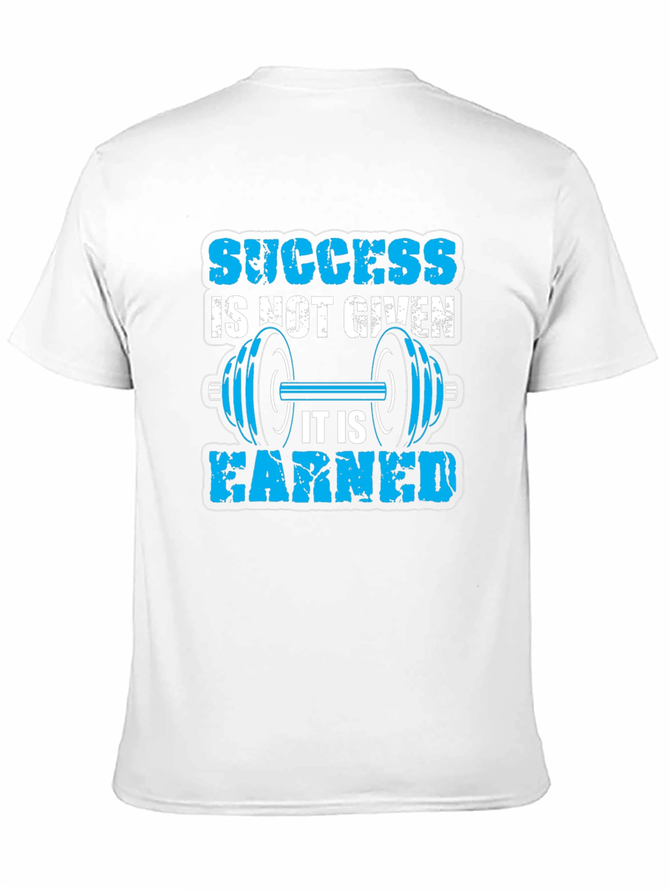 Black Success Earned Gym T-Shirt view 11