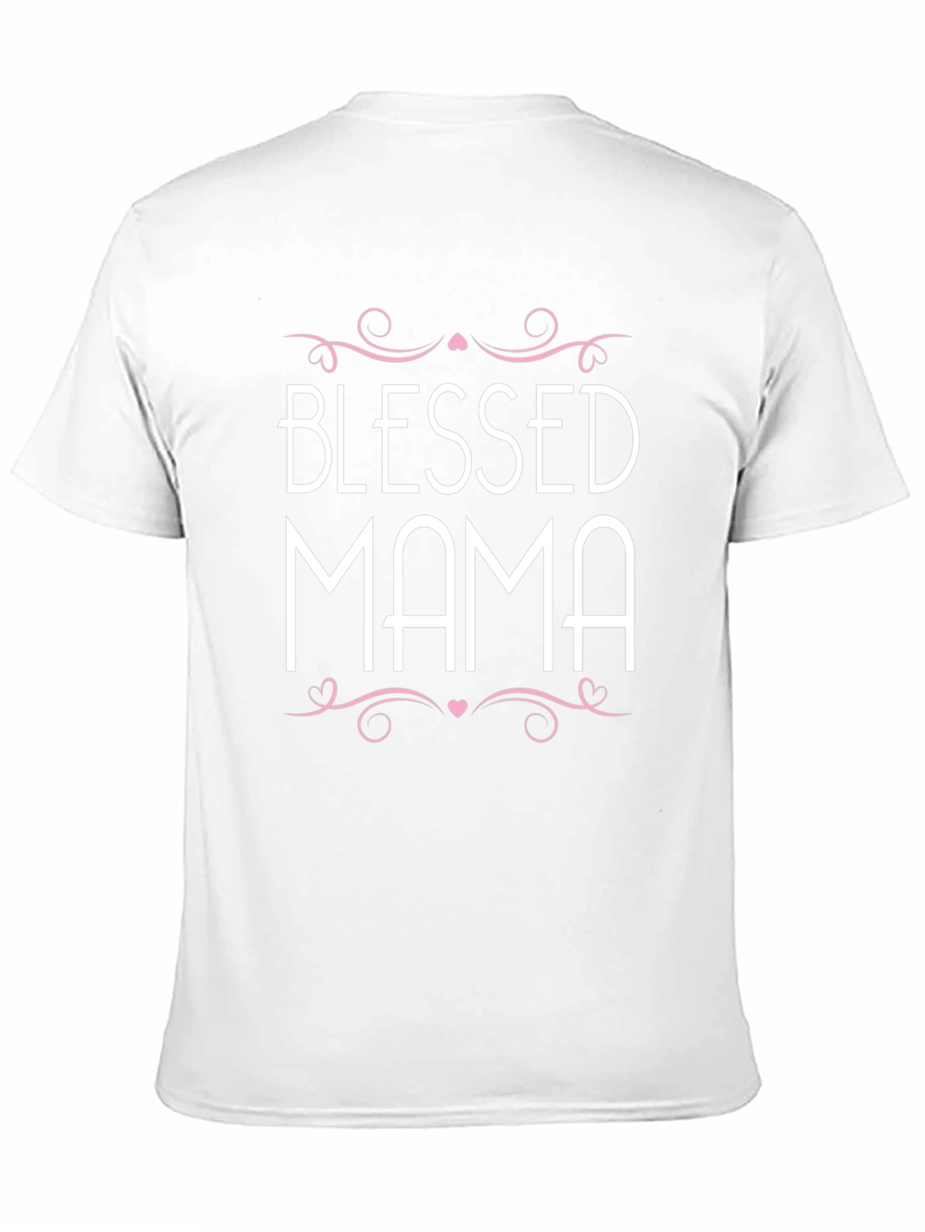 Black Blessed Mama Graphic T-Shirt view 11