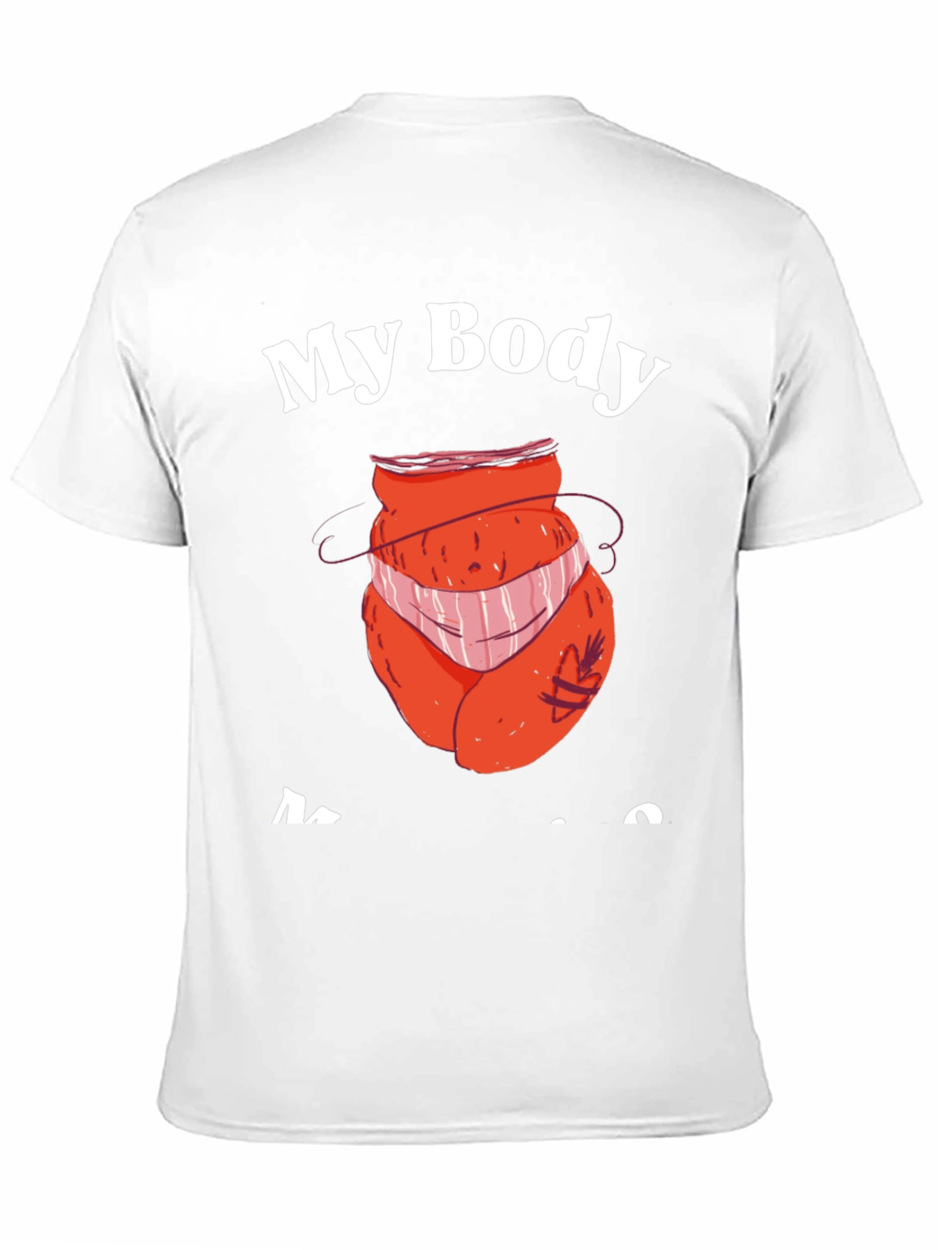 Black My Body My Choice T-Shirt - Funny Design view 11