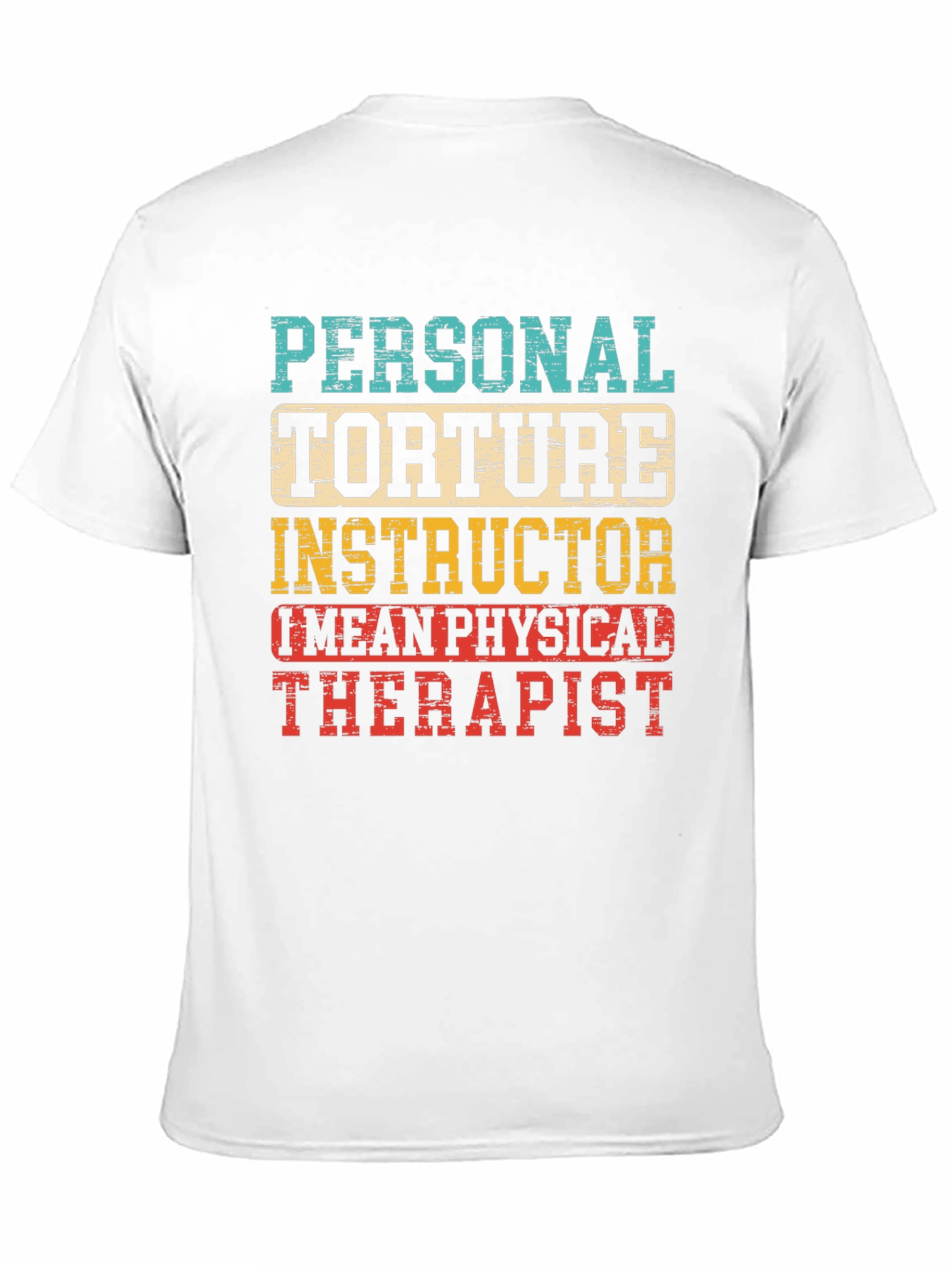Black Personal Torture Instructor Graphic T-Shirt view 11