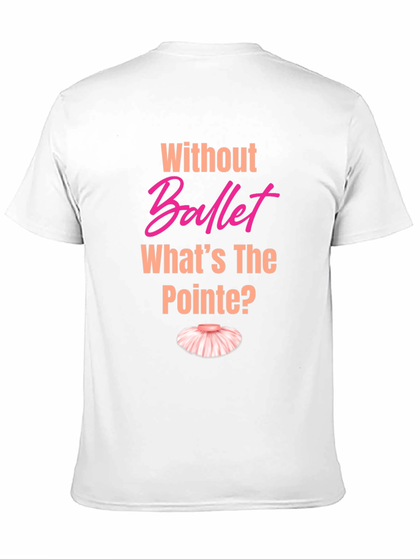 Black Ballet Pun T-Shirt - What's the Pointe? view 11