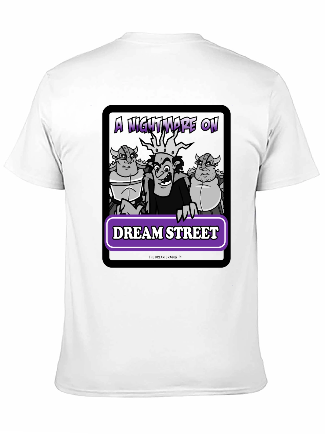 Black Nightmare on Dream Street Graphic Tee view 11
