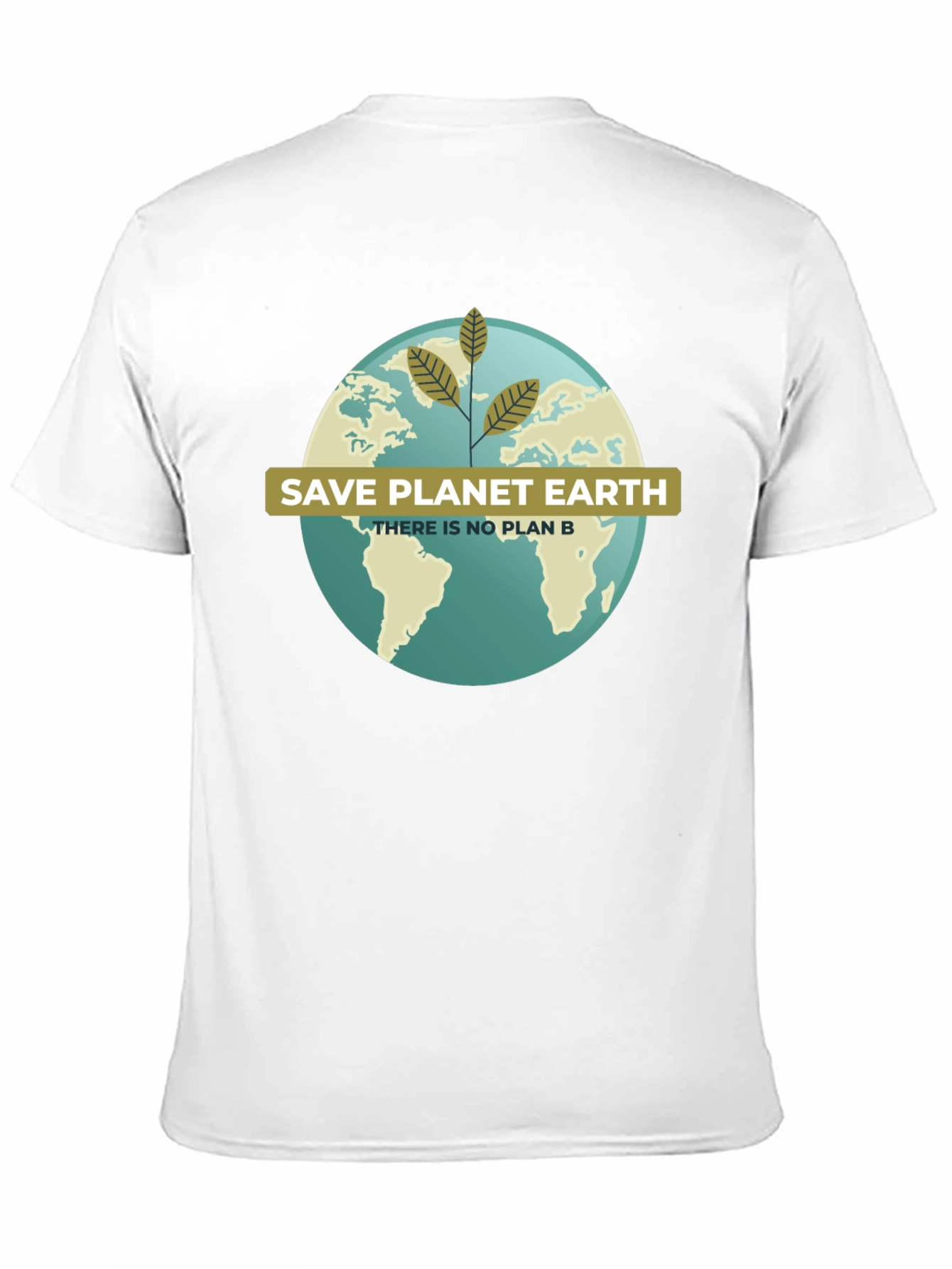Black Save Planet Earth Tee - There Is No Plan B view 11