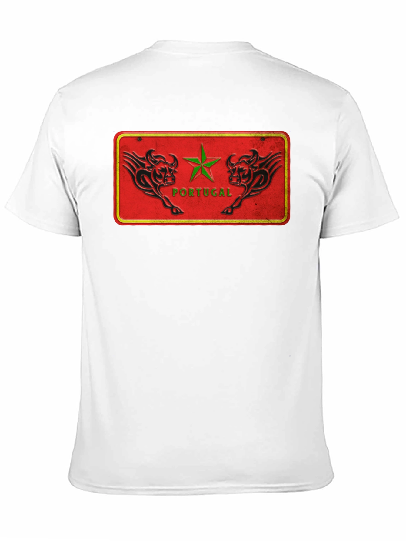 Black Portugal Bulls Graphic Tee - Cool Design Shirt view 11