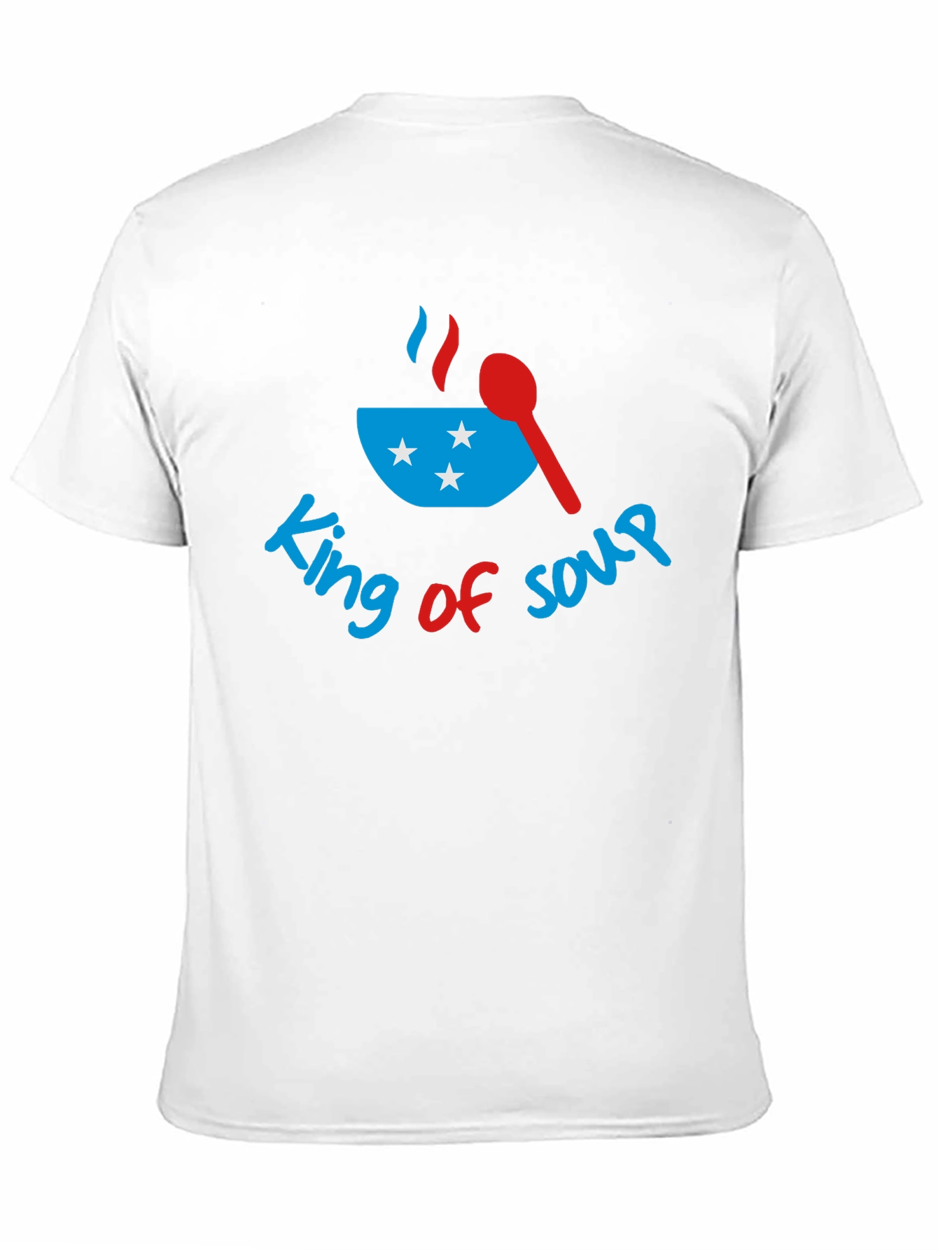 Black King of Soup Graphic T-Shirt view 11