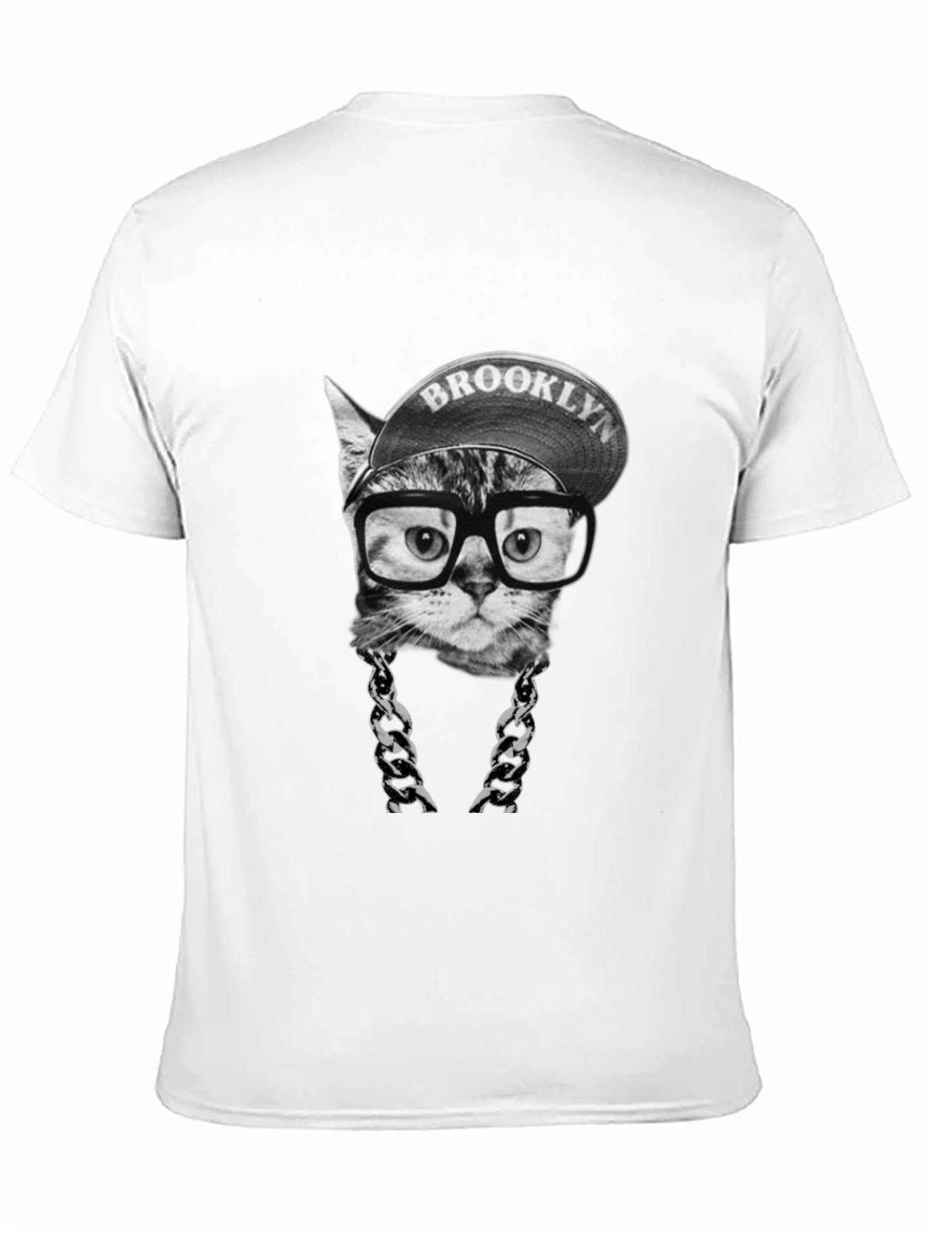 Black Brooklyn Cat T-Shirt - Hip Hop Style! view 11