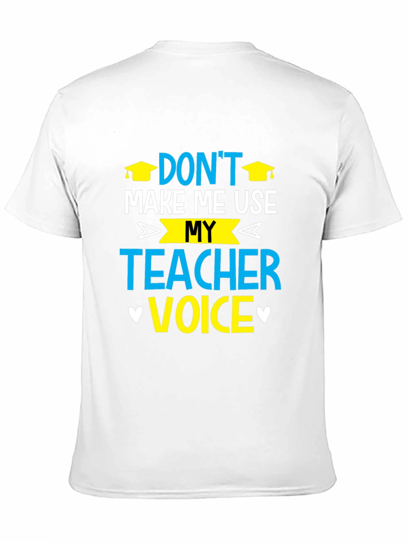 Black Don't Make Me Use My Teacher Voice T-Shirt view 11