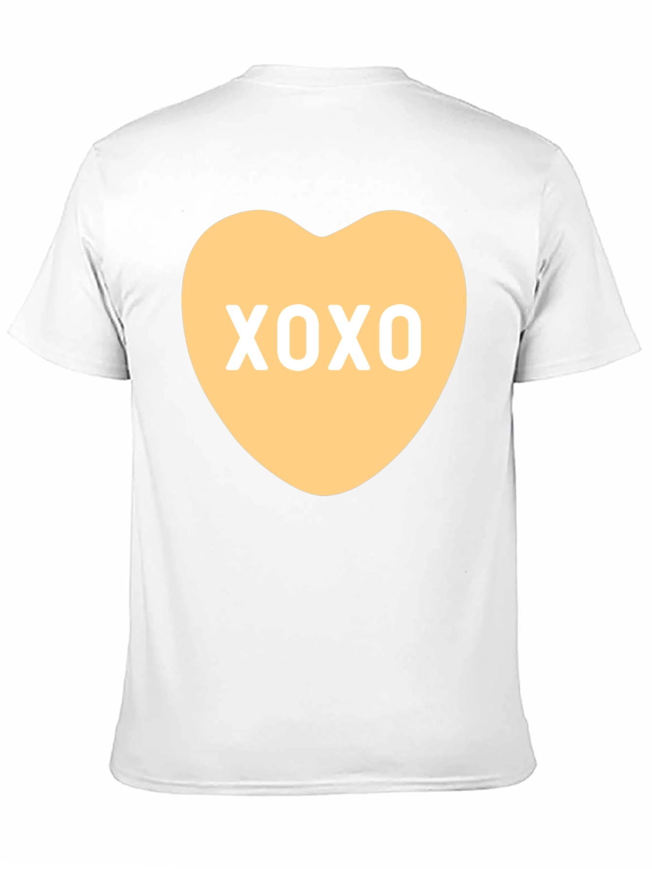 Black XOXO Heart Graphic Tee - Valentine's Day Shirt view 11