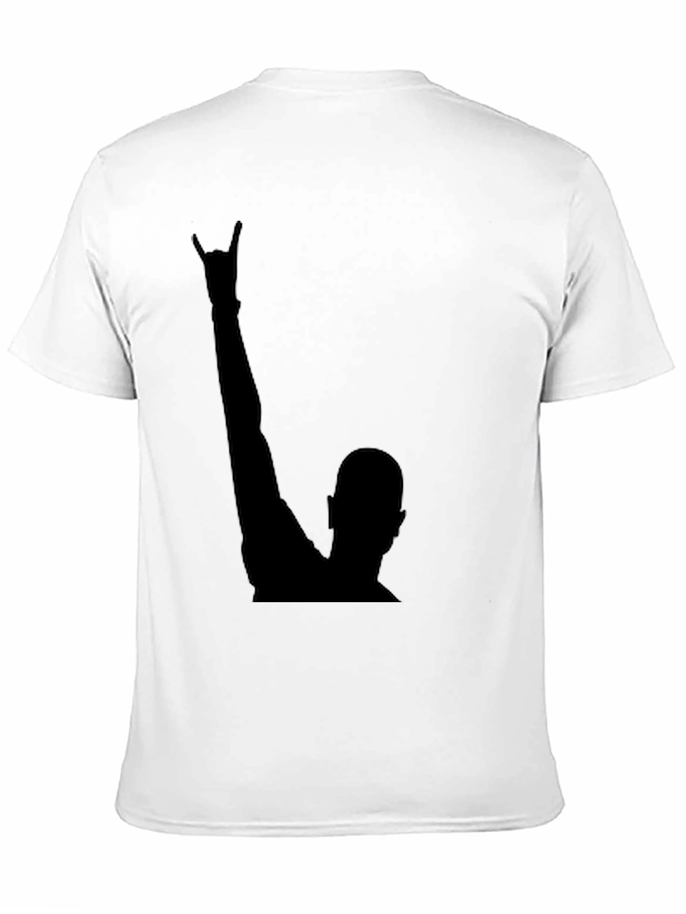 Black Rock On! Black Graphic Tee view 11