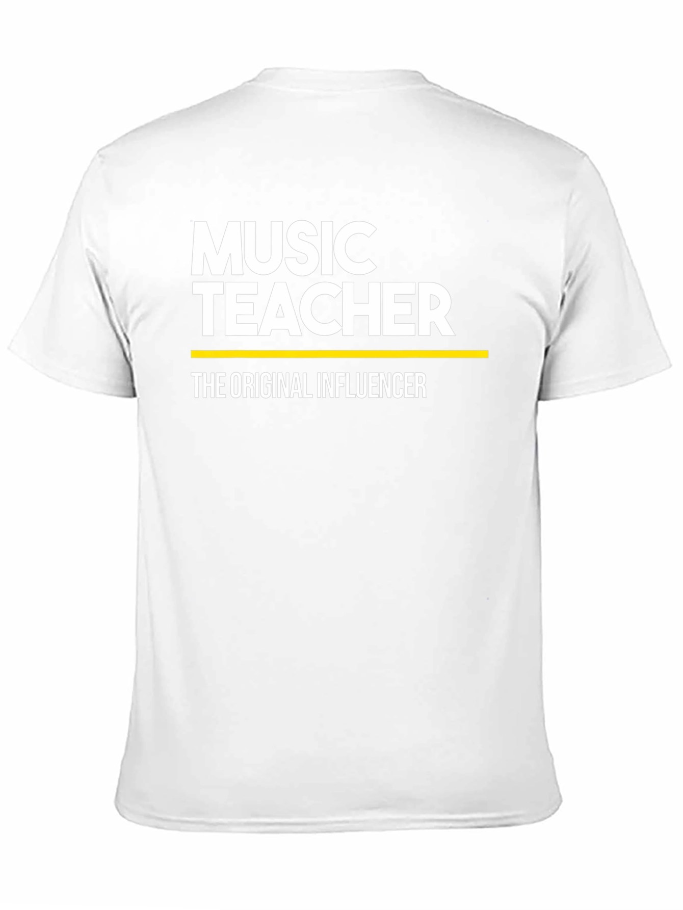 Black Music Teacher Influencer Graphic Tee view 11