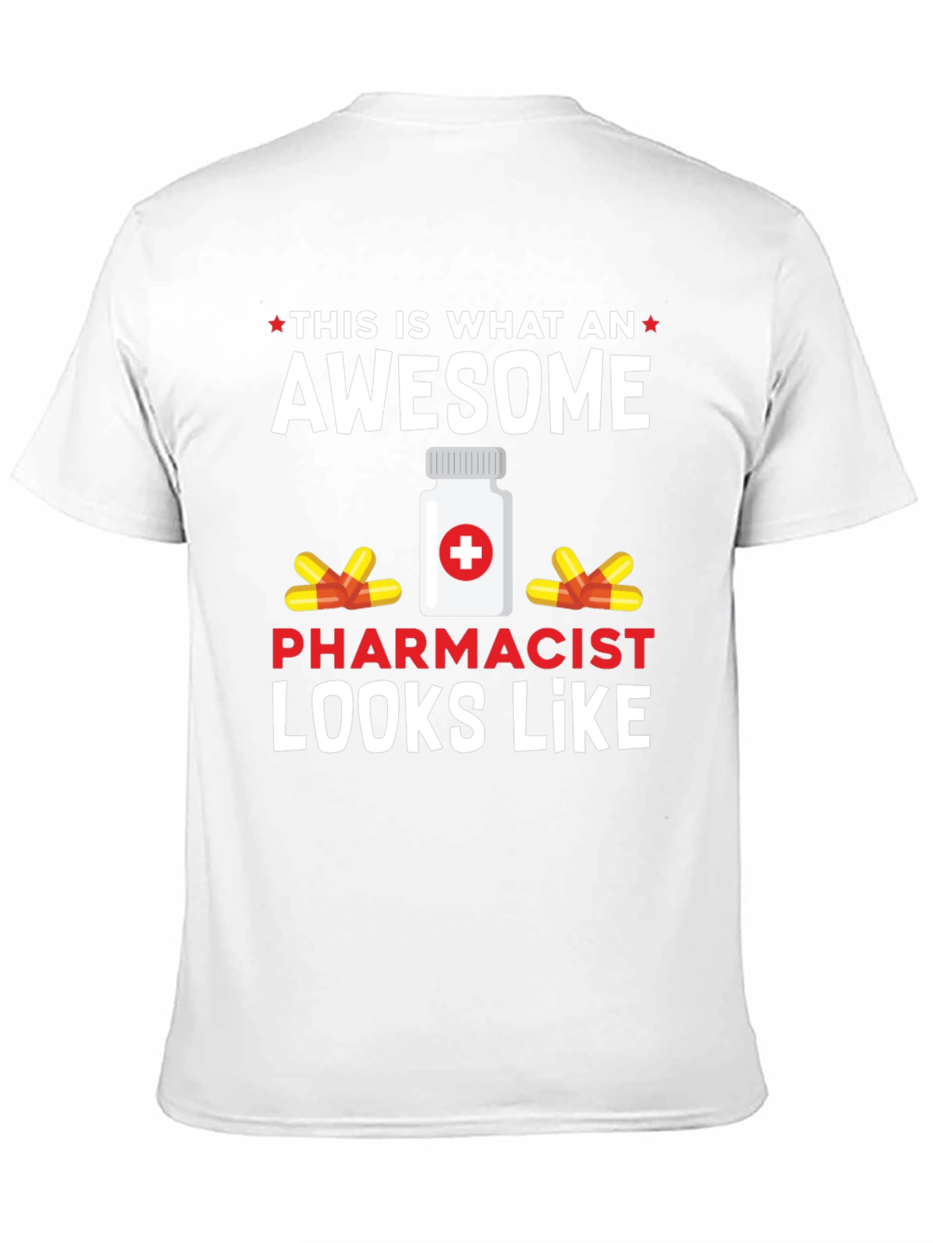 Black Awesome Pharmacist T-Shirt view 11