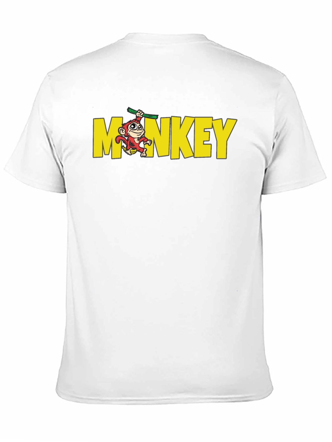 Black Monkey Graphic Crew Neck T-Shirt - Black view 11