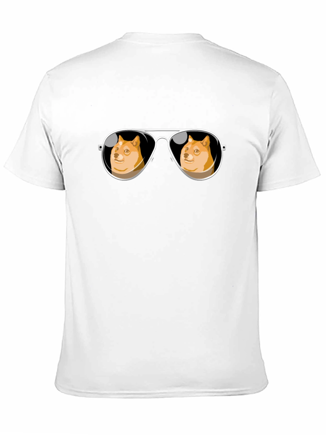 Black Doge Meme Sunglasses T-Shirt - Trendy Black Tee view 11
