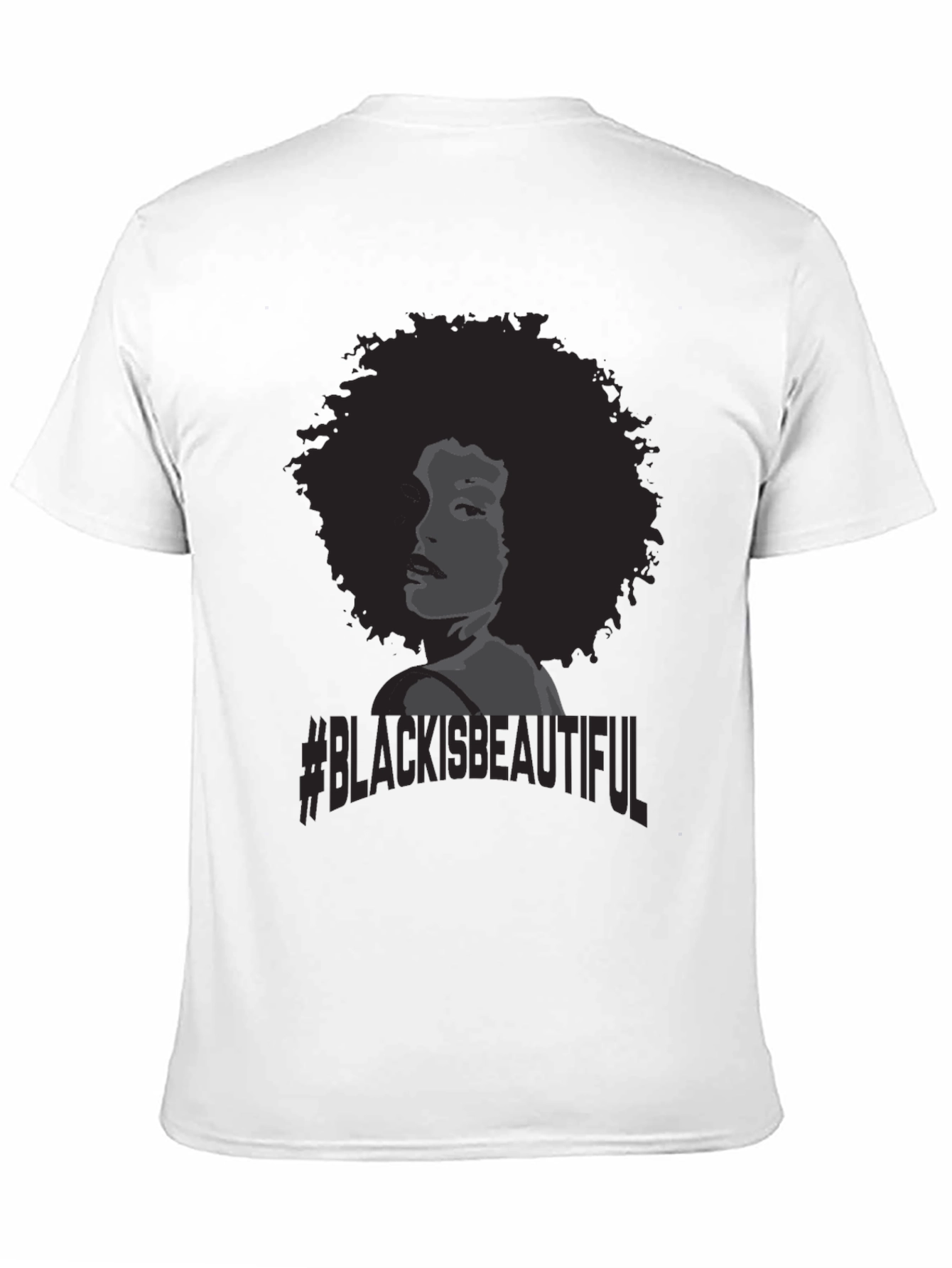 Black Black Is Beautiful T-Shirt Afro Woman view 11