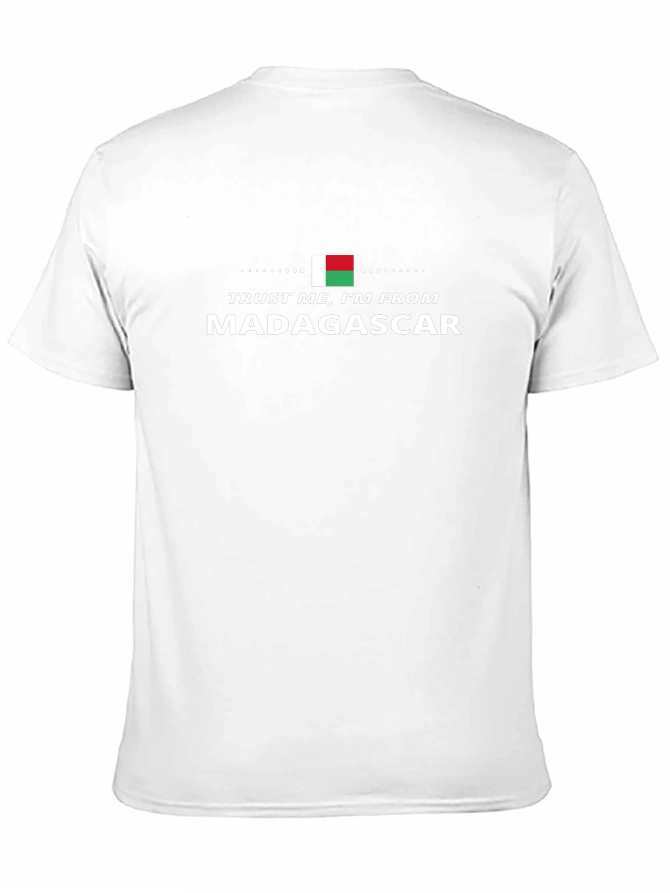 Black Trust Me, I'm From Madagascar T-Shirt view 11