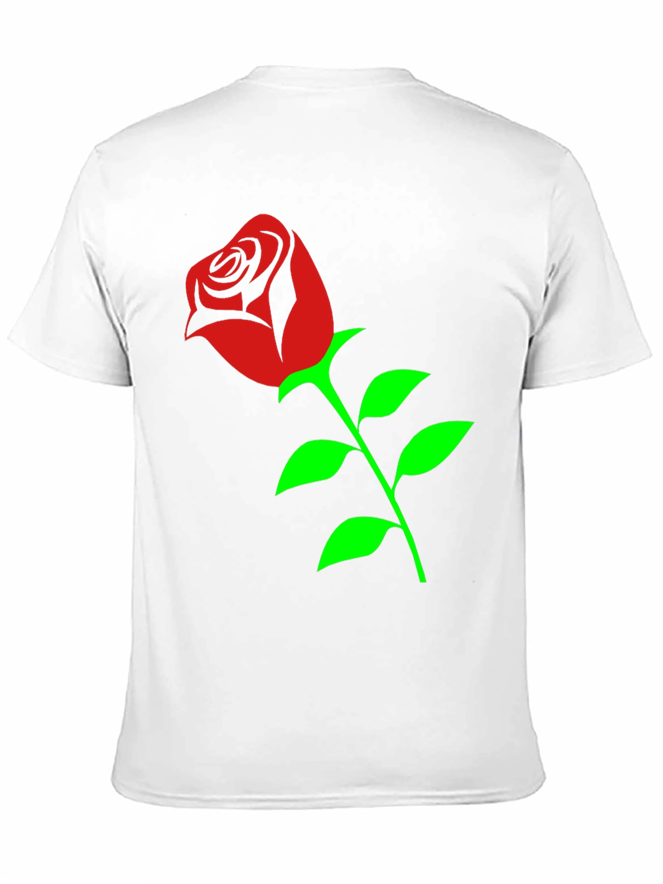 Black Rose Graphic Black T-Shirt view 11