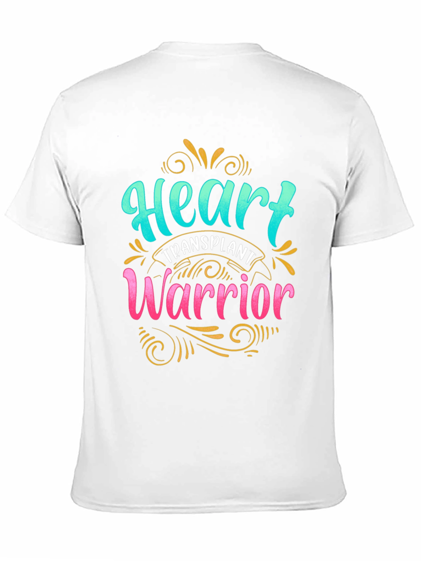 Black Heart Transplant Warrior T-Shirt view 11