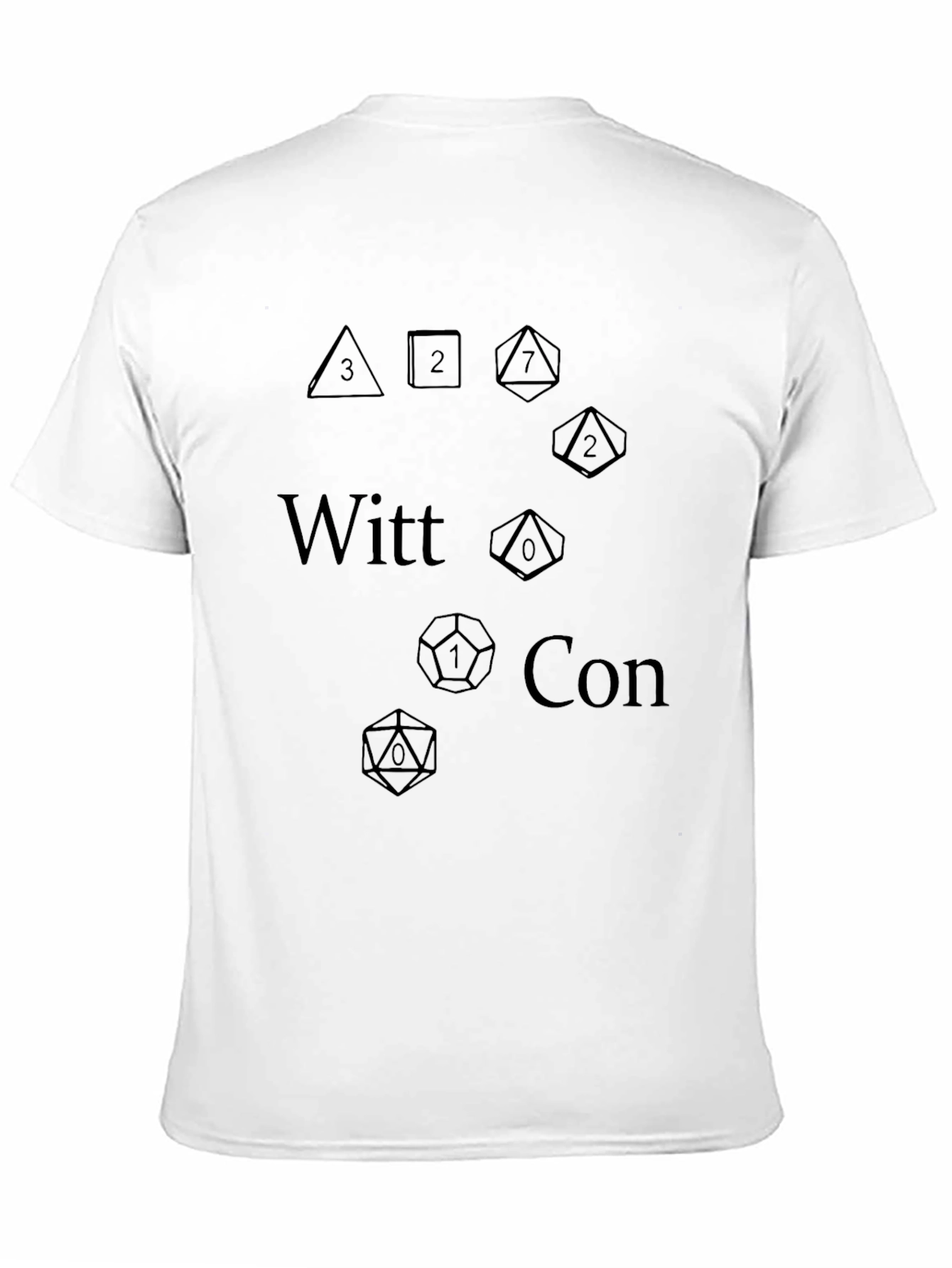Witt Con Dice T-Shirt - Geeky Graphic Tee - 11