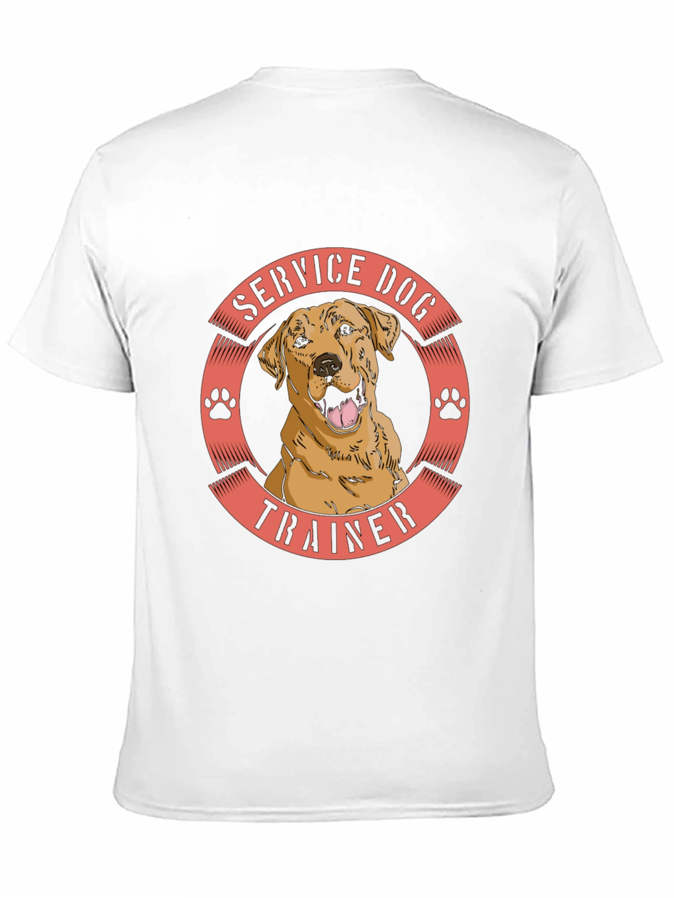 Service Dog Trainer T-Shirt - Black - 11