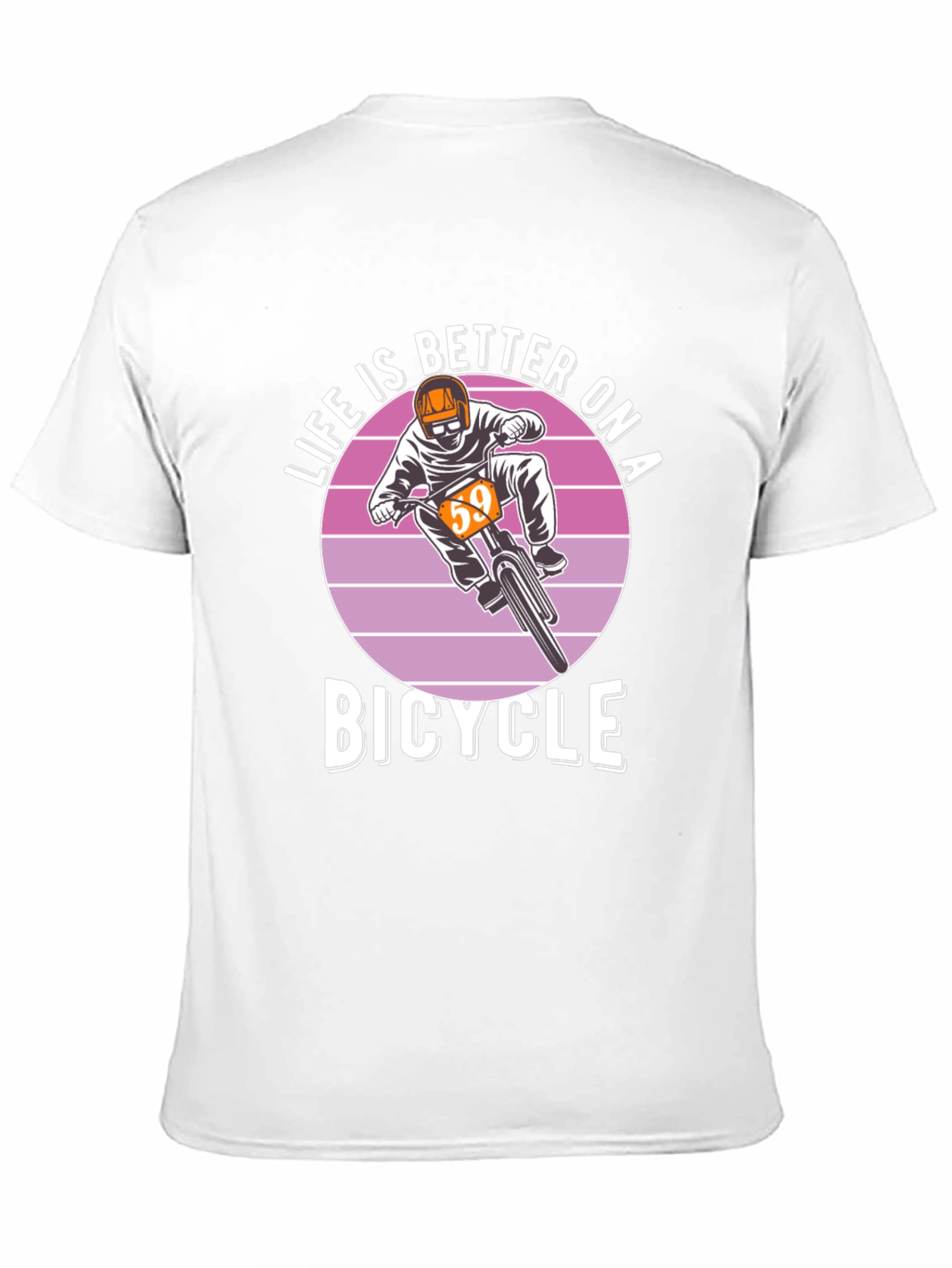 Black Life is Better on a Bicycle T-Shirt view 11