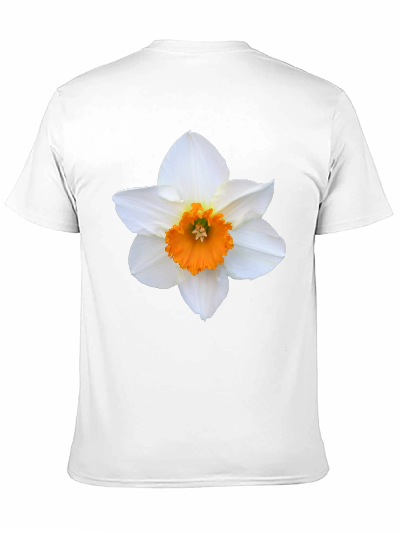 Black Daffodil Graphic Tee - Stylish Floral Design T-Shirt view 11