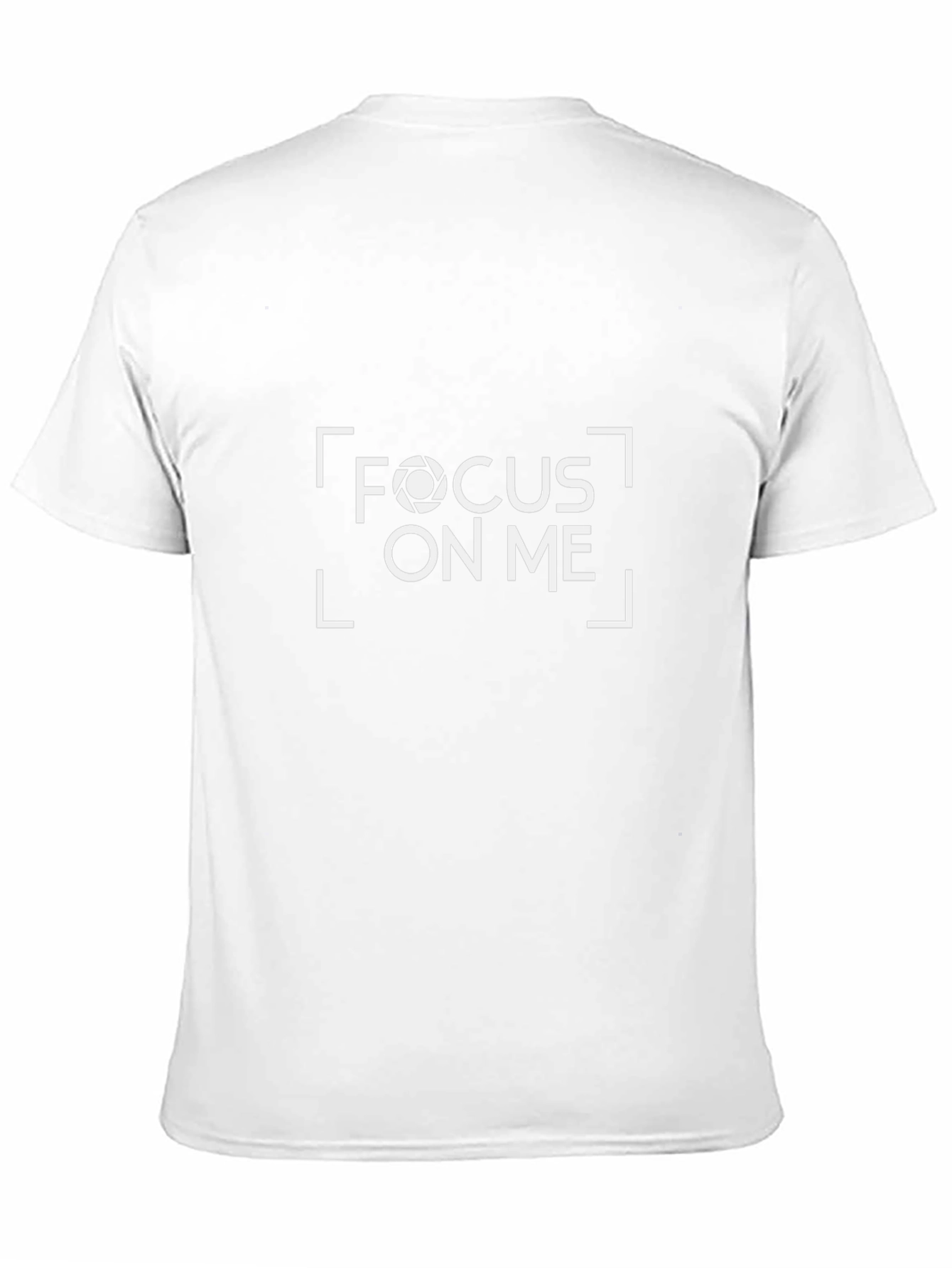 Black Focus On Me Graphic T-Shirt - Black Cotton Tee view 11