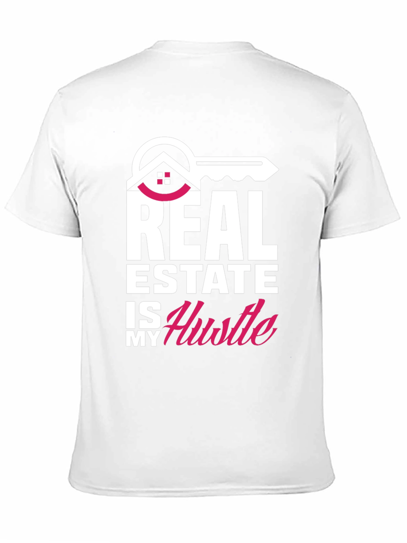 Black Real Estate Hustle T-Shirt view 11