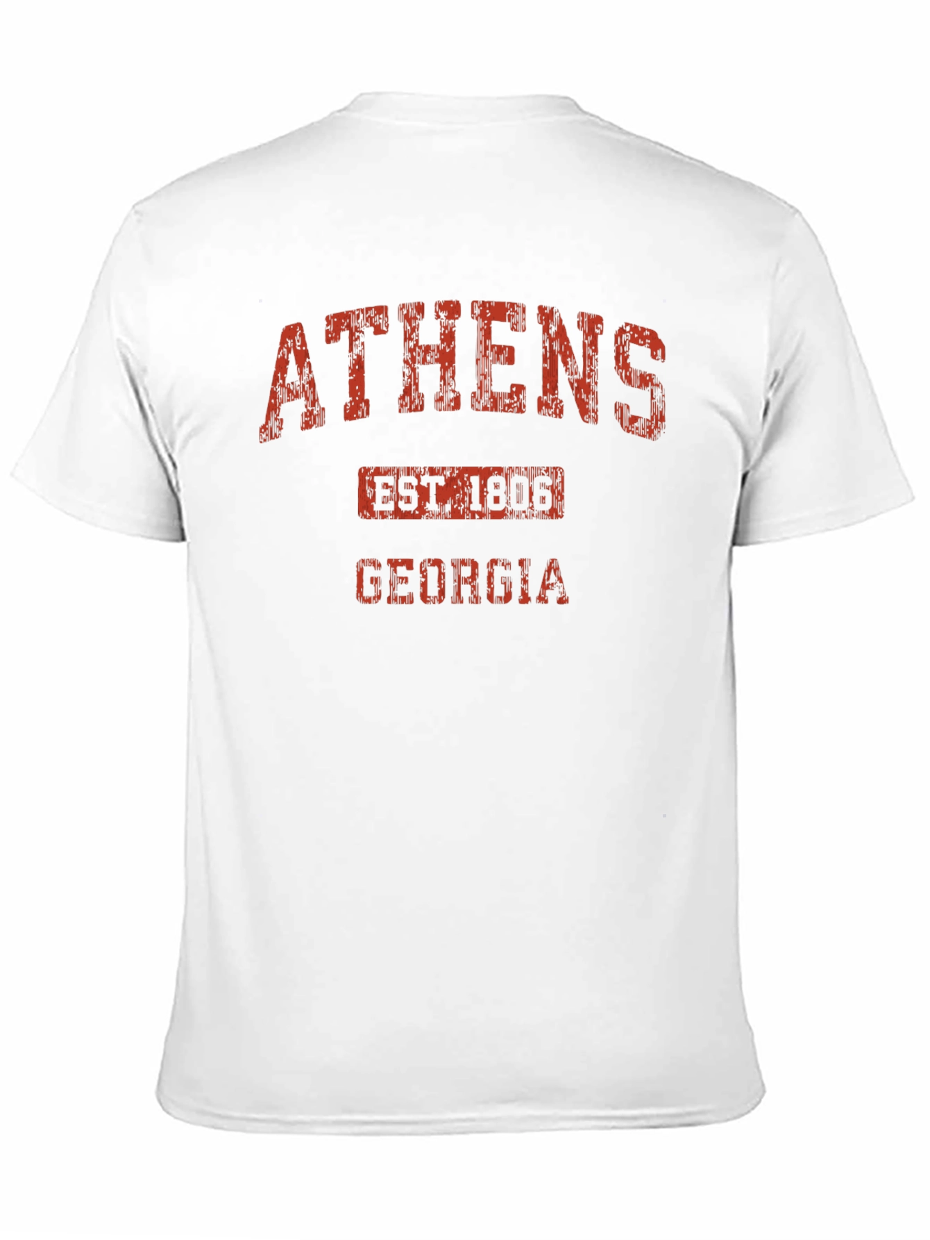 Athens Georgia Est. 1806 Black T-Shirt - 11