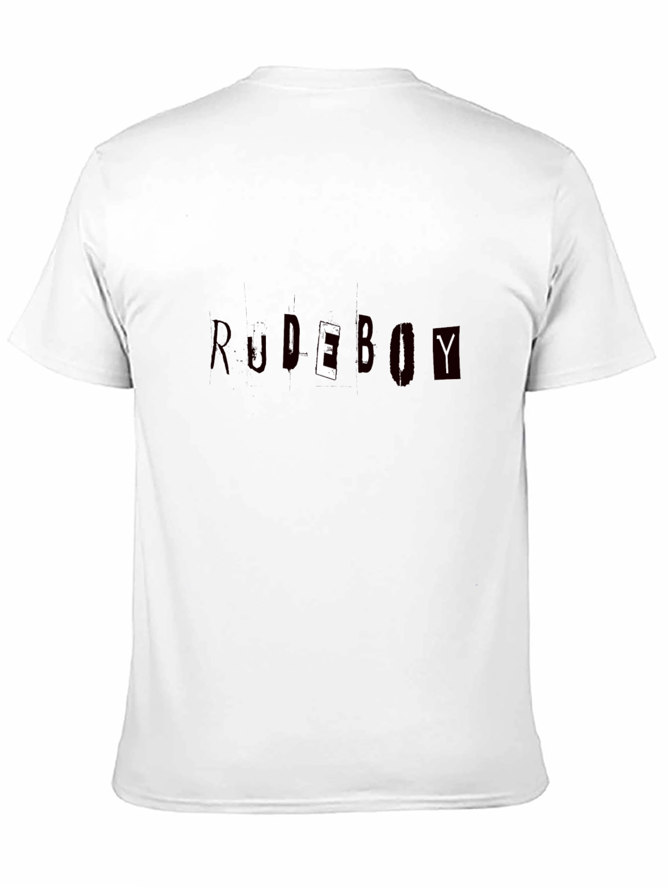 Black Rudeboy Graphic Print Black T-Shirt view 11
