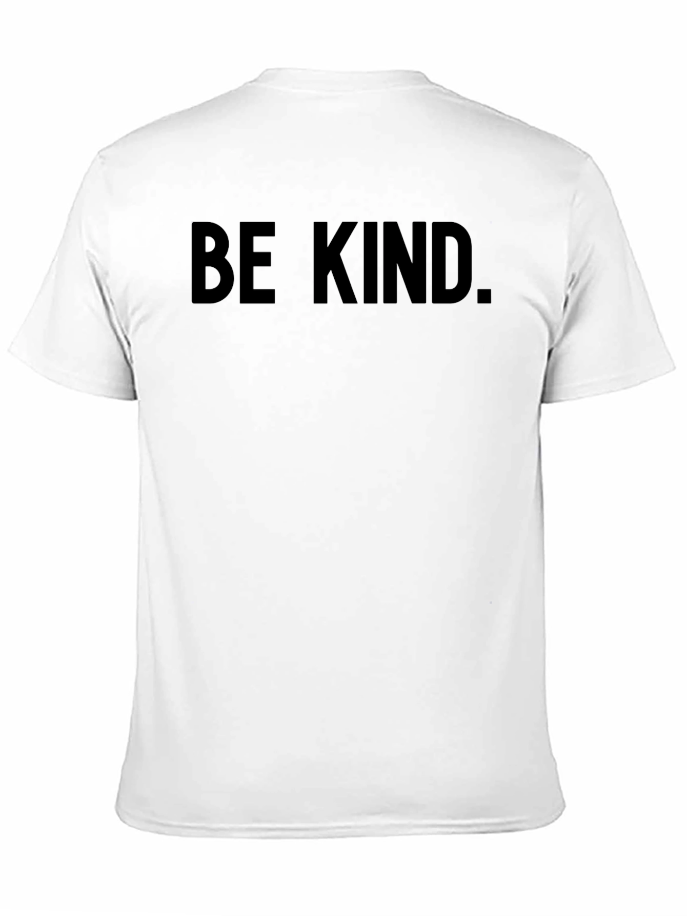Black Be Kind Graphic T-Shirt - Short Sleeve Crew Neck Tee view 11