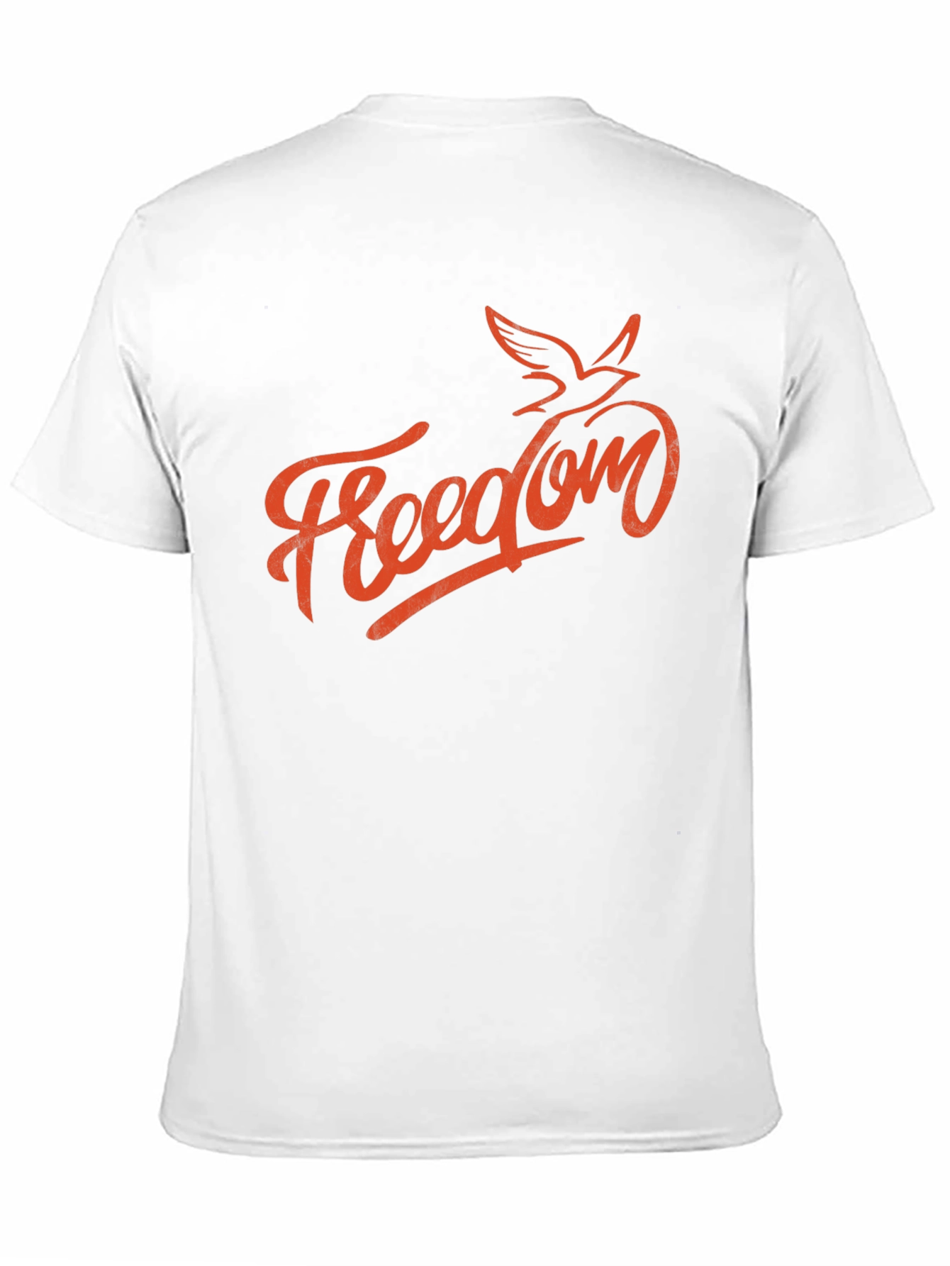 Black Freedom Bird Graphic Tee - Mens Casual Style view 11