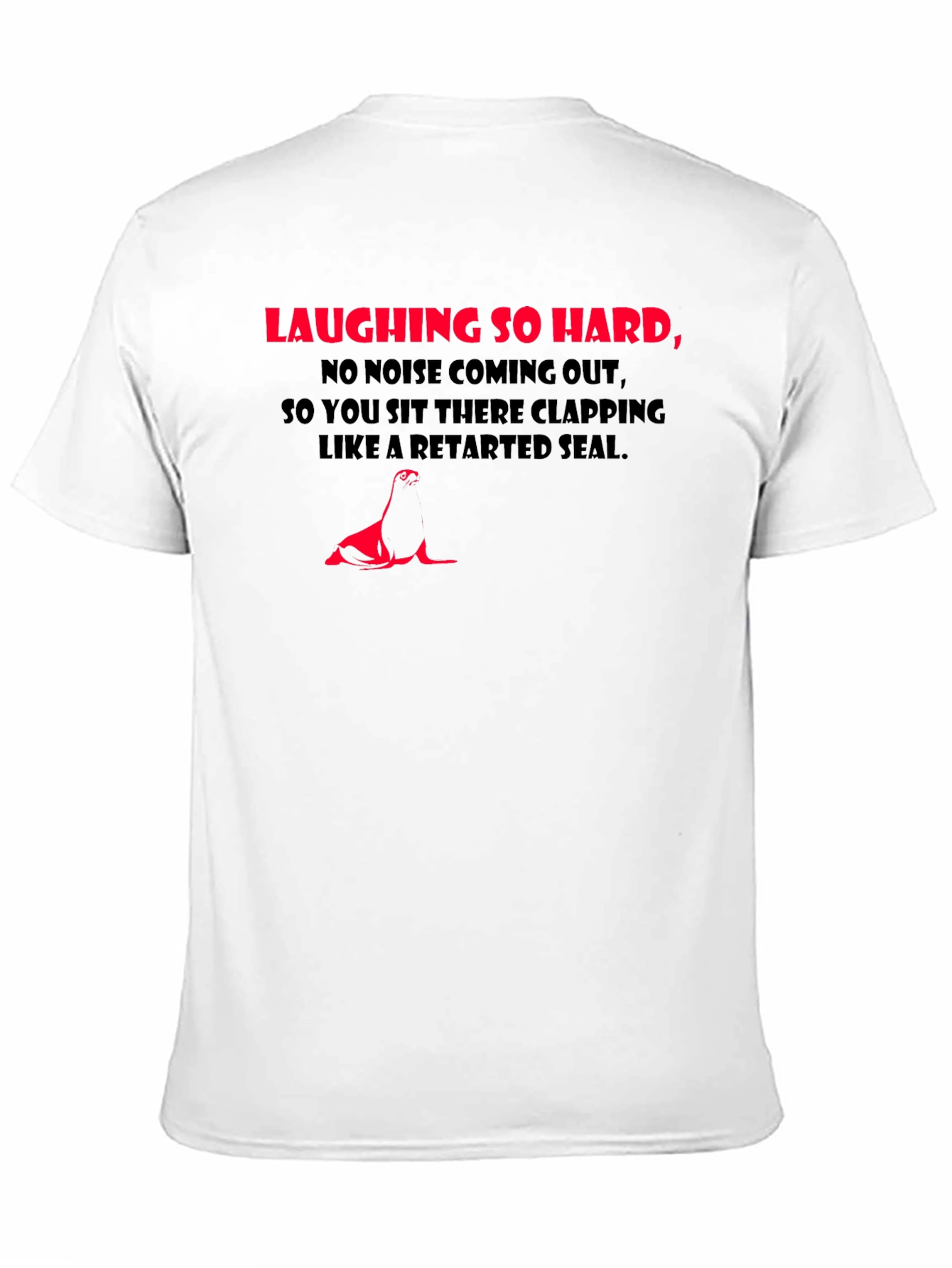Black Laughing So Hard Graphic Tee view 11