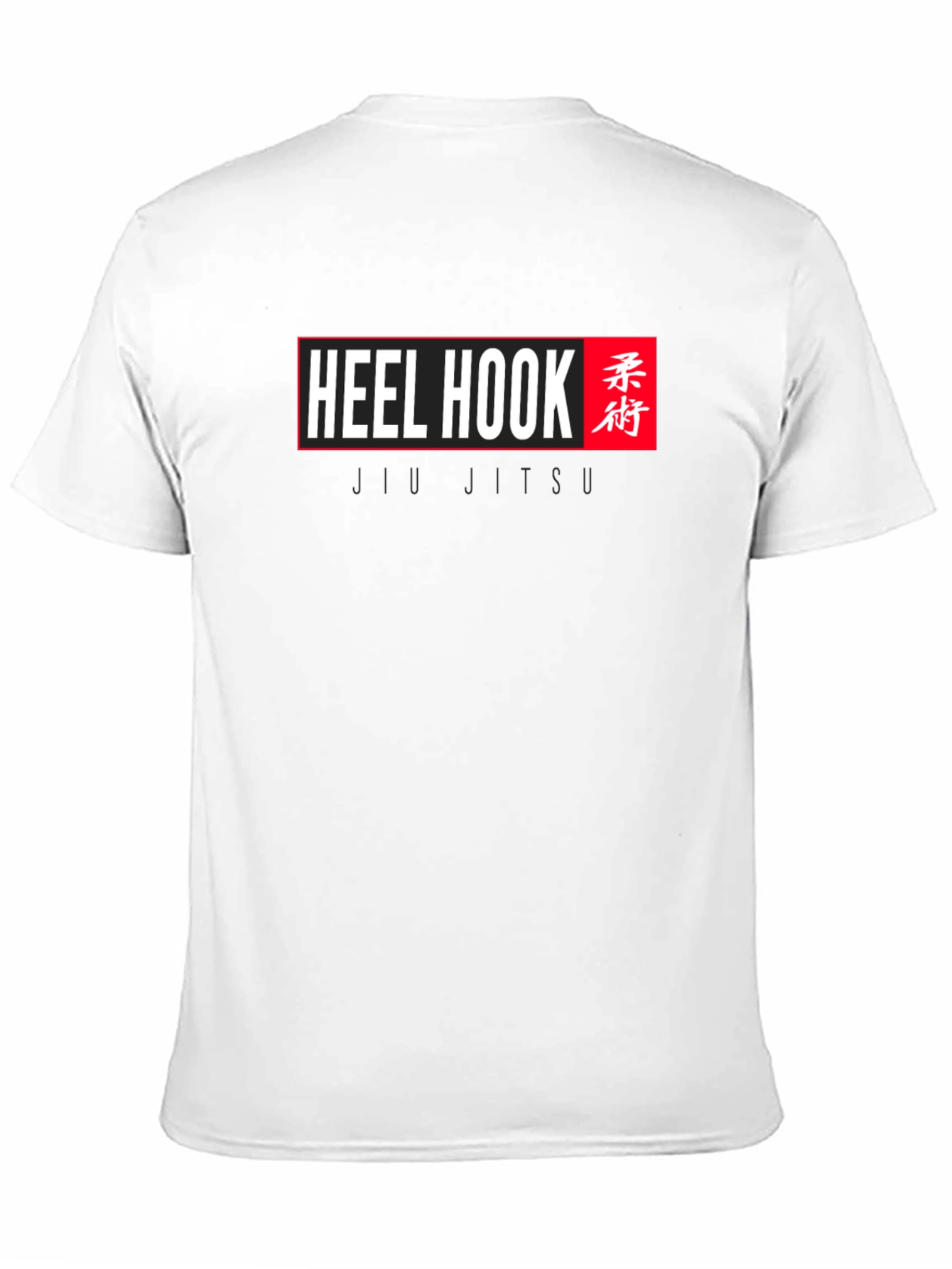 Black Heel Hook Jiu Jitsu T-Shirt - Black view 11