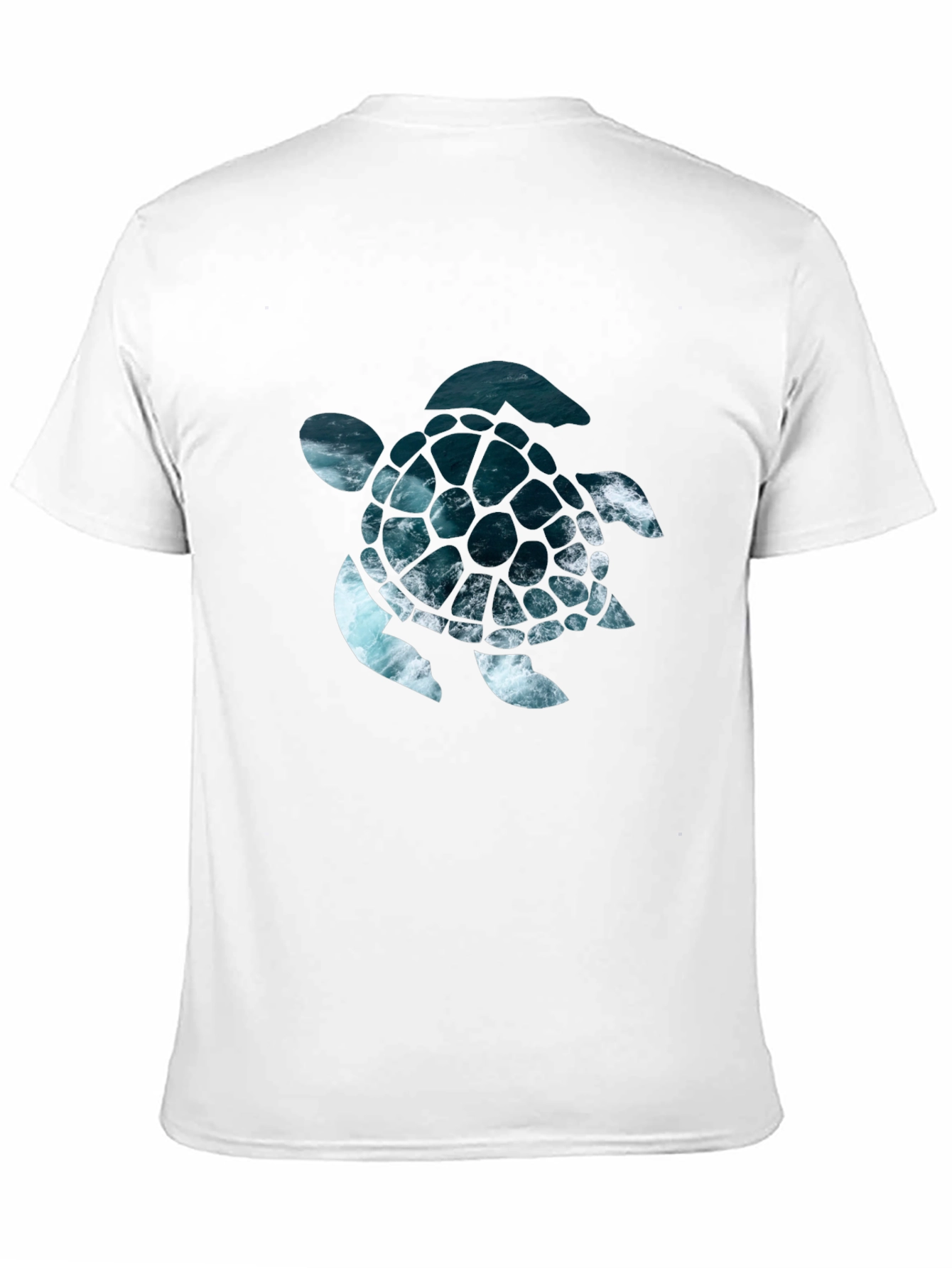Black Ocean Turtle Graphic Tee - Stylish Black T-Shirt view 11