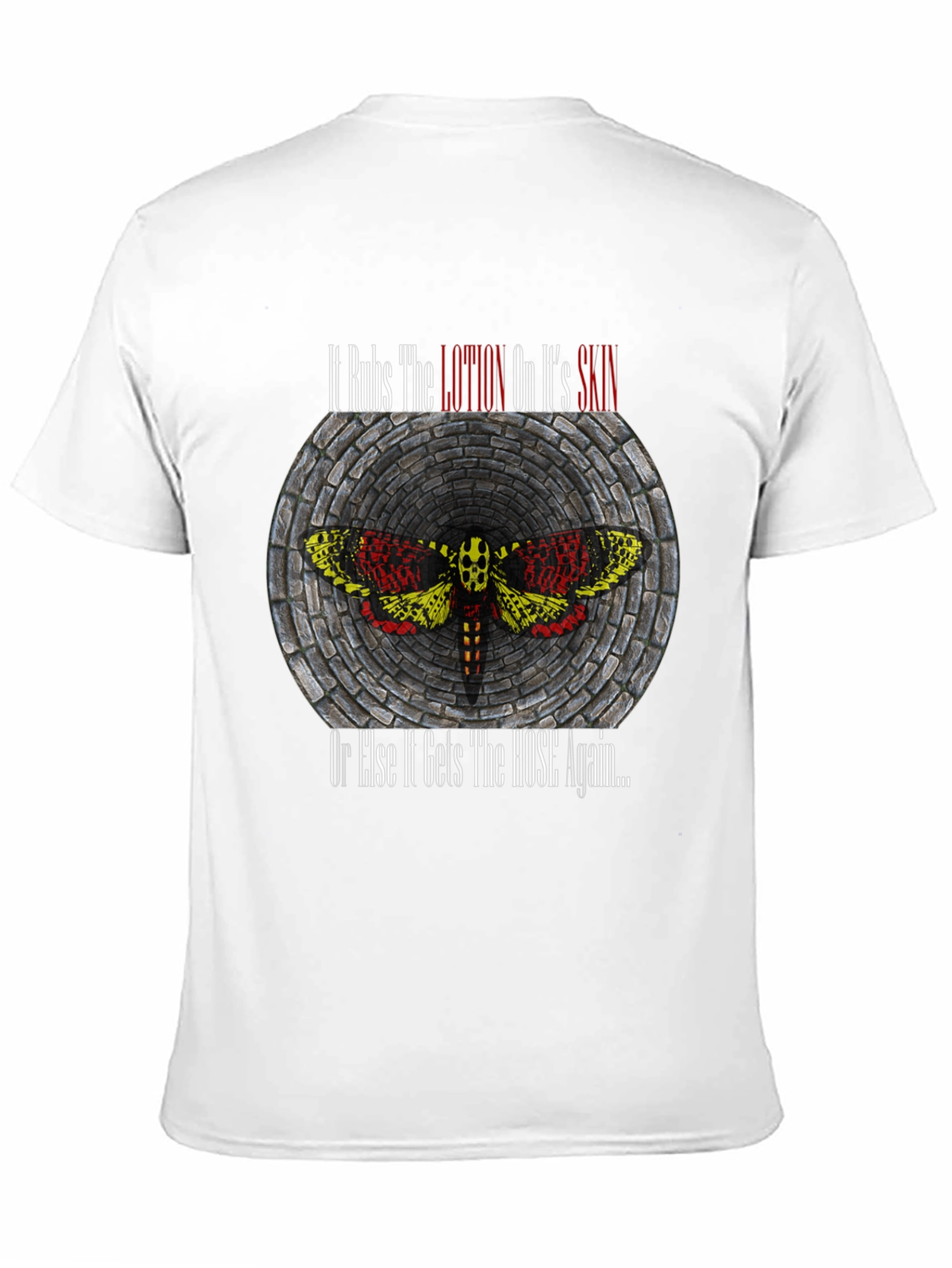 Black Silence of the Lambs T-Shirt - It Rubs the Lotion... view 11