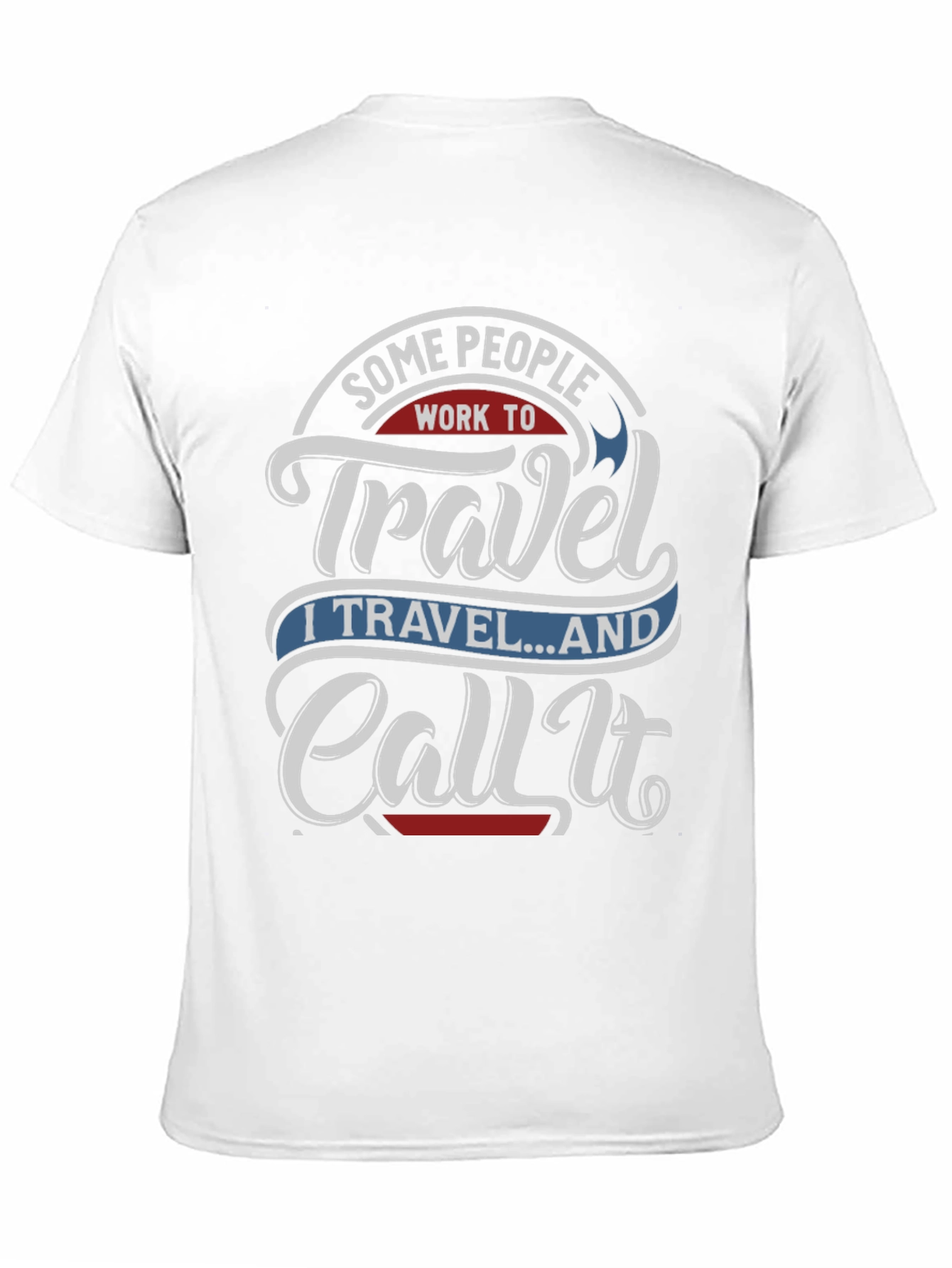 Black Travel Lover Graphic Tee - "I Travel...And Call It" view 11