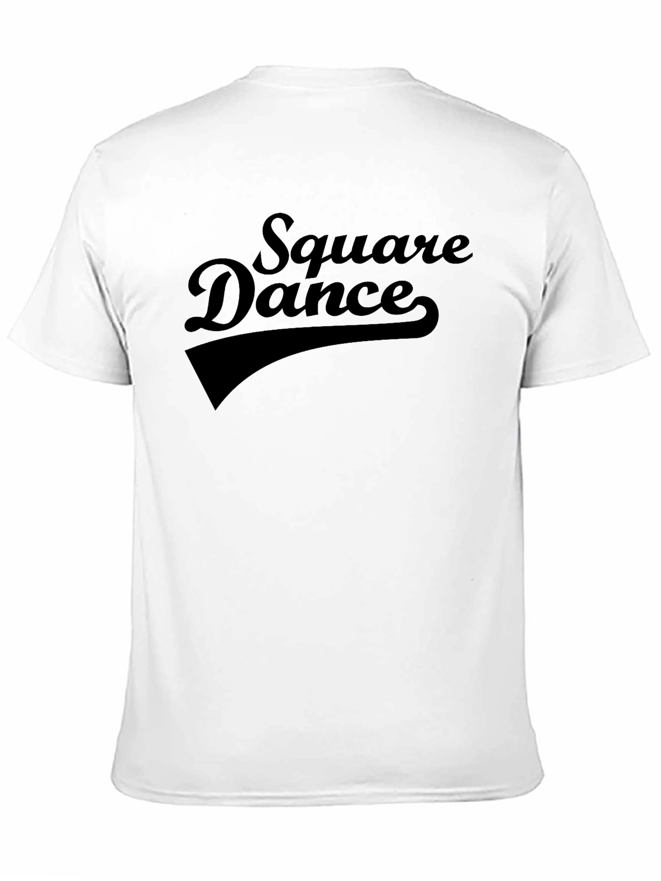 Black Square Dance Graphic T-Shirt - Soft Cotton Blend view 11