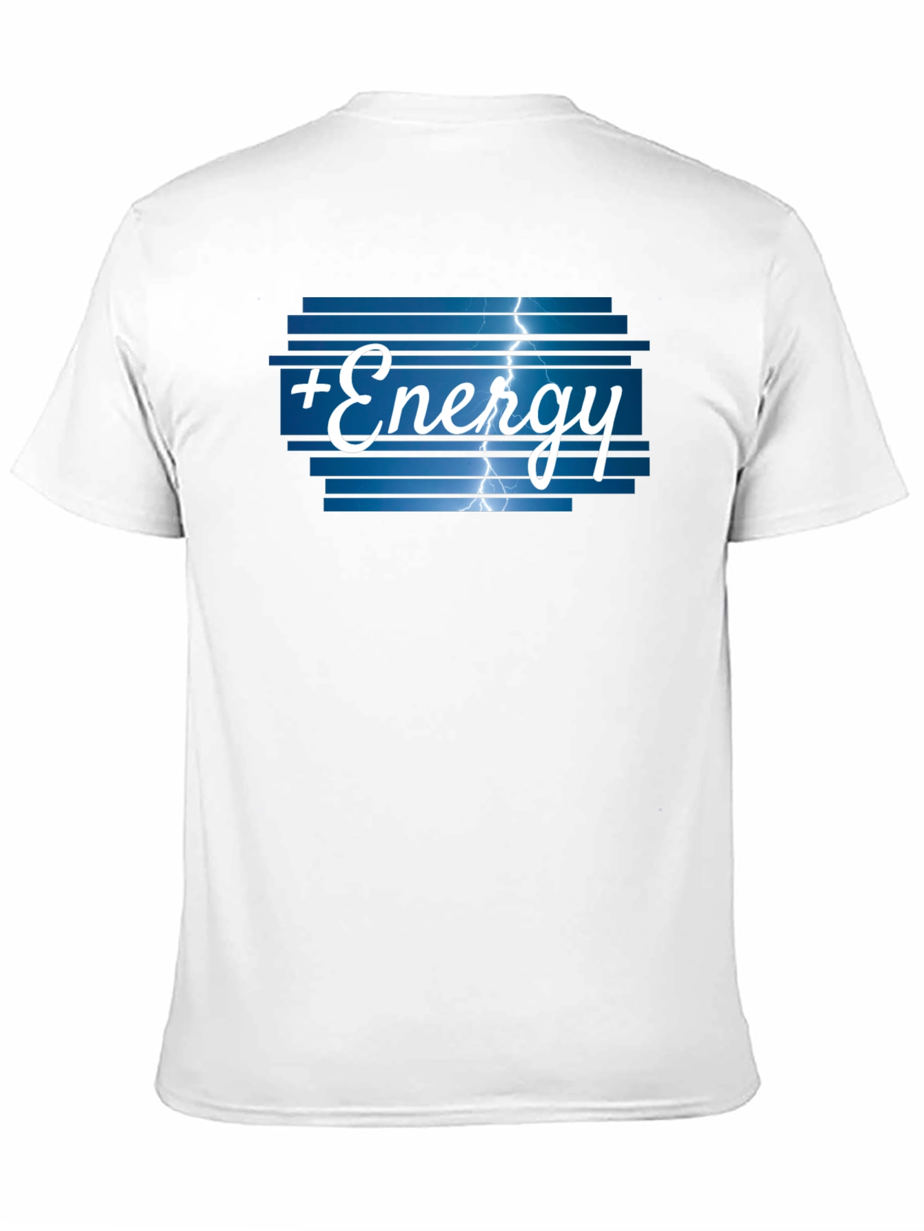 Black Energy Graphic T-Shirt - Black Cotton Tee view 11