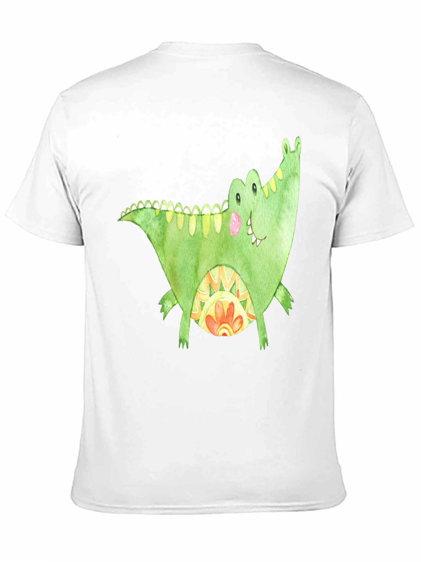 Black Fun Alligator Graphic Tee - Black view 11