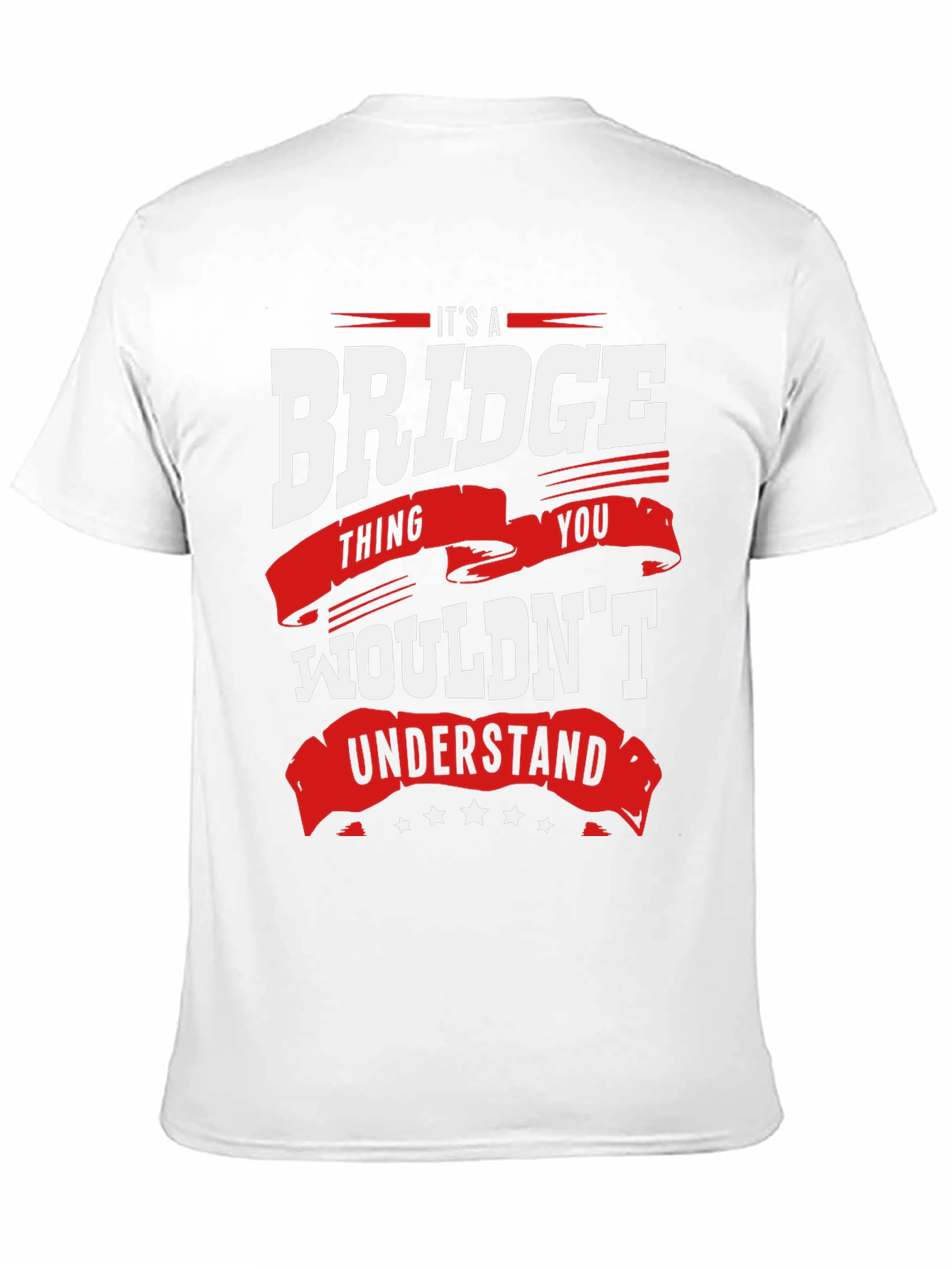 Black It's a Bridge Thing T-Shirt view 11