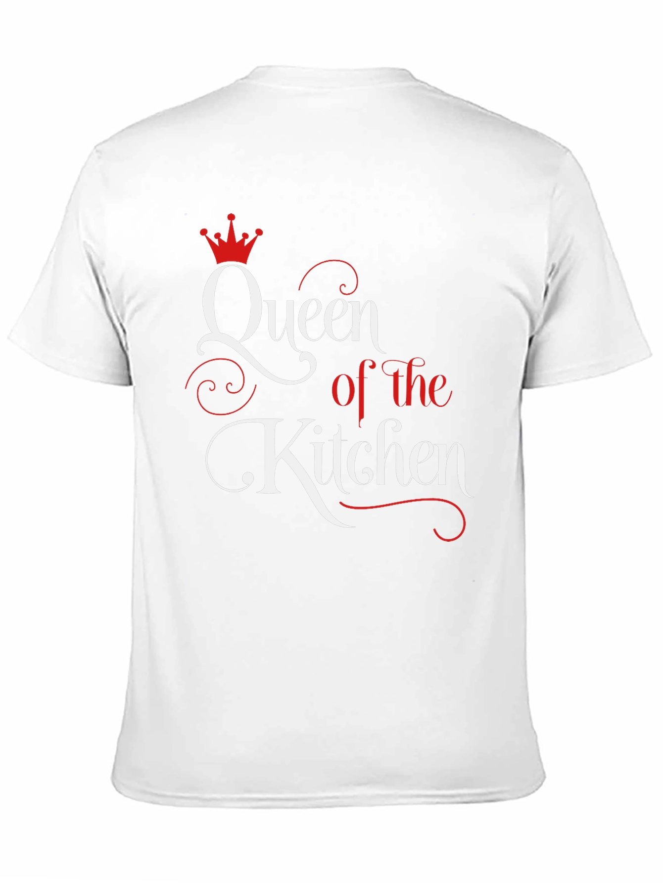 Black Queen of the Kitchen Graphic T-Shirt view 11