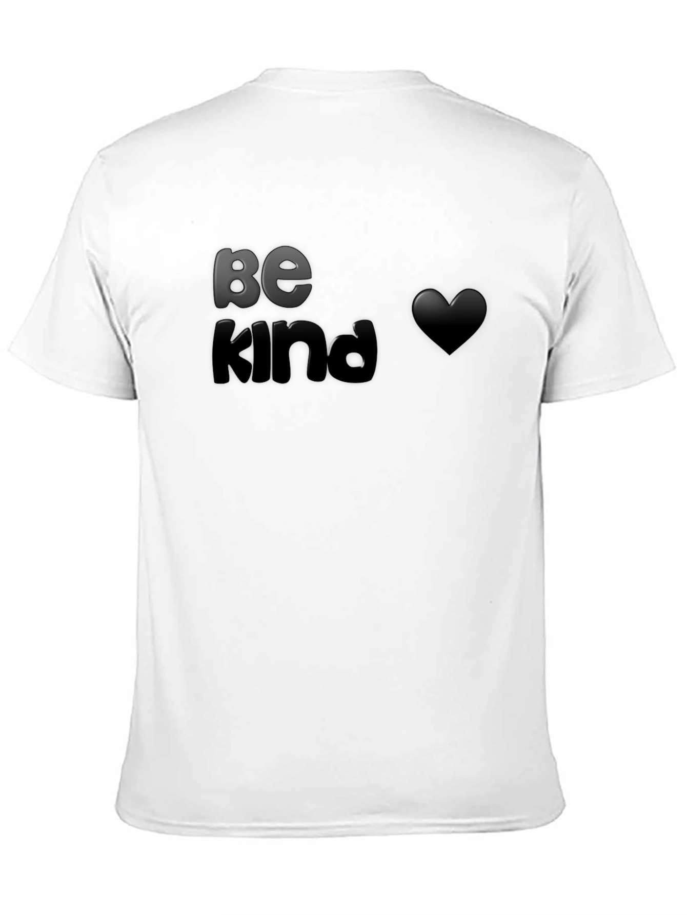 Black Be Kind Graphic T-Shirt - Soft Black Tee view 11