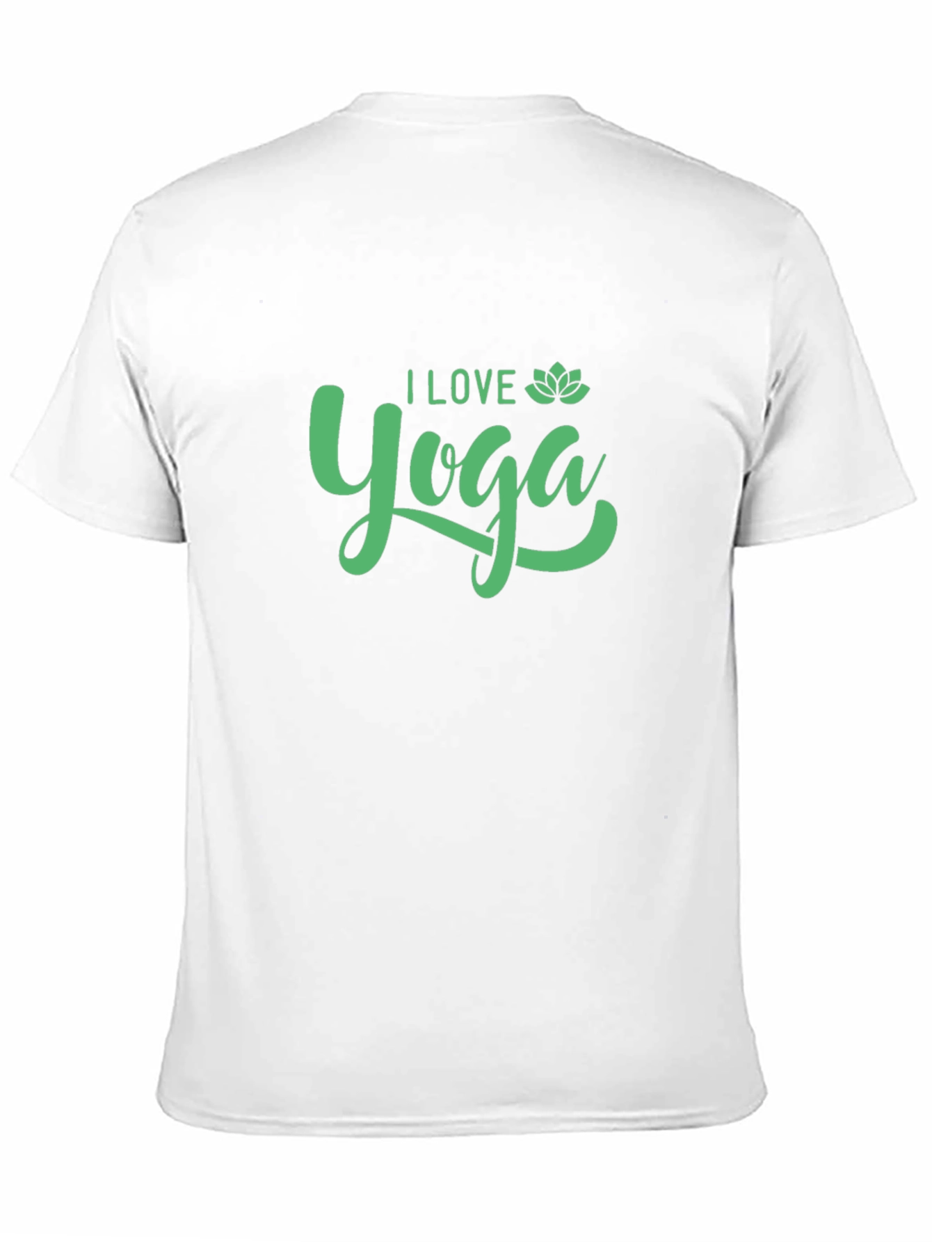 Black I Love Yoga T-Shirt - Black view 11