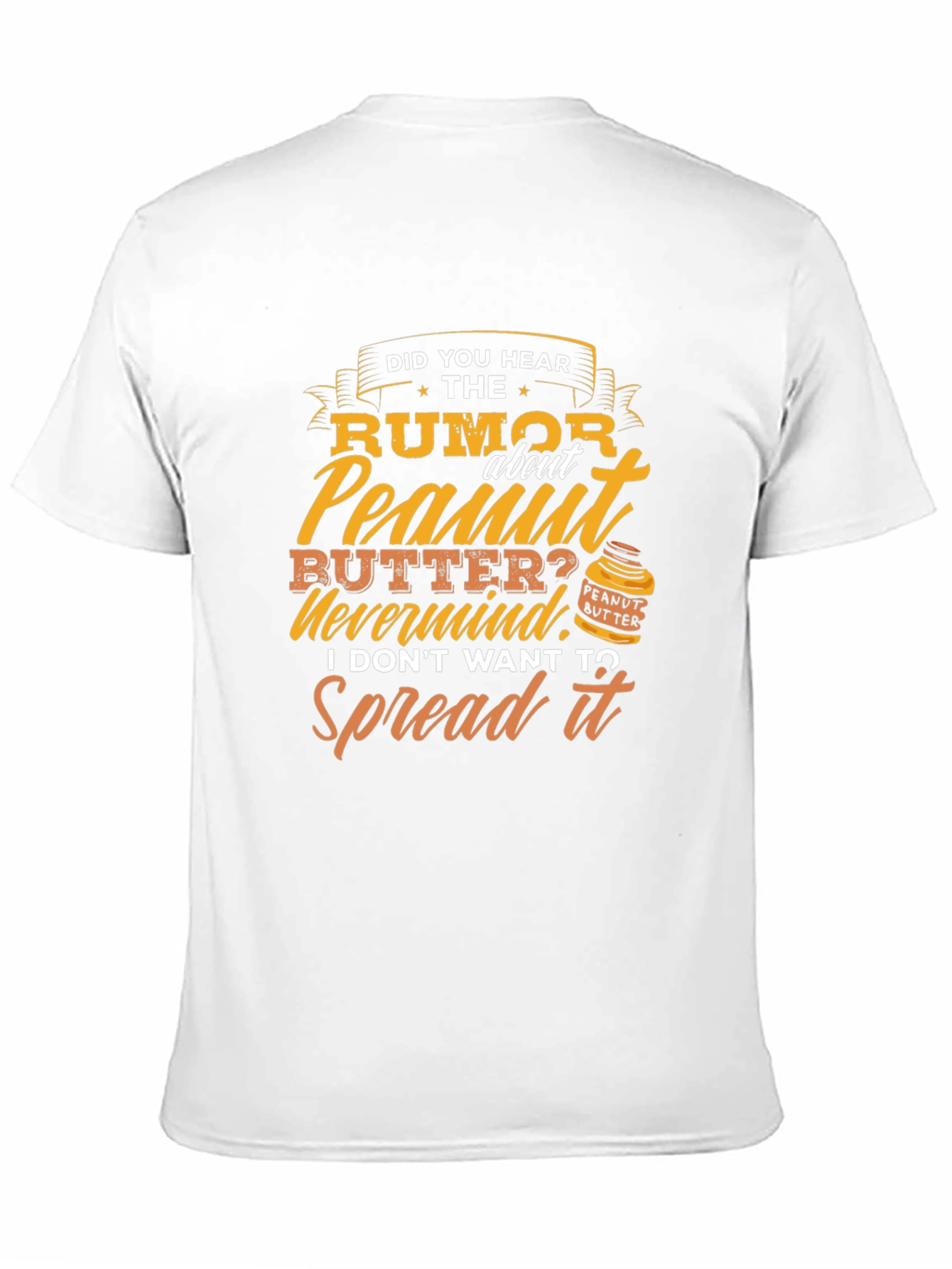 Black Peanut Butter Humor T-Shirt view 11