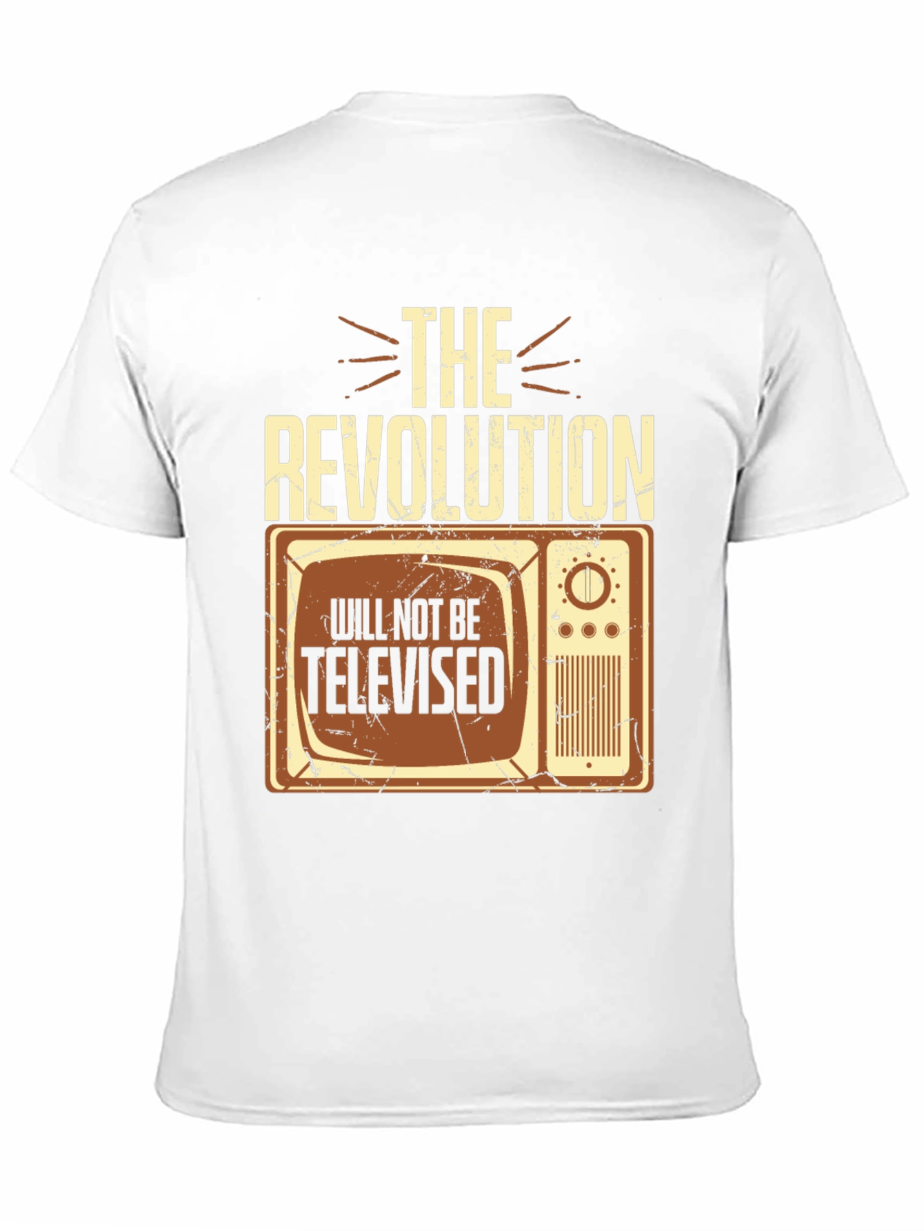 The Revolution Will Not Be Televised Graphic Tee - 11
