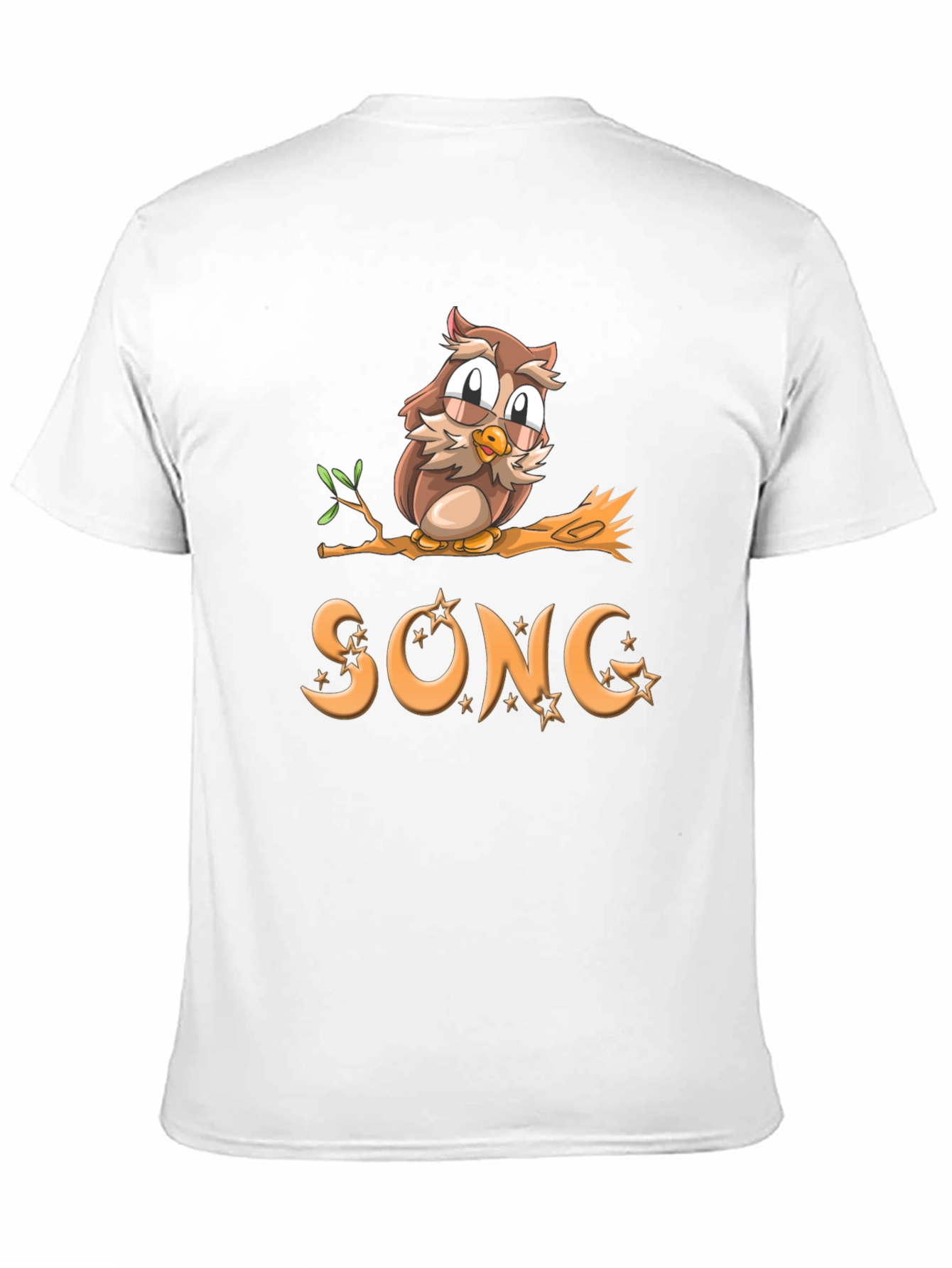 Black Owl Song T-Shirt view 11