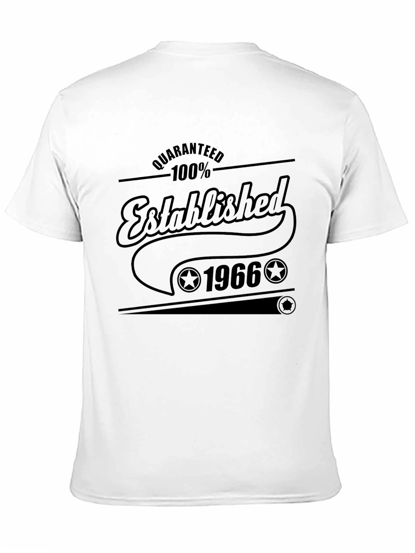 Black Established 1966 T-Shirt view 11
