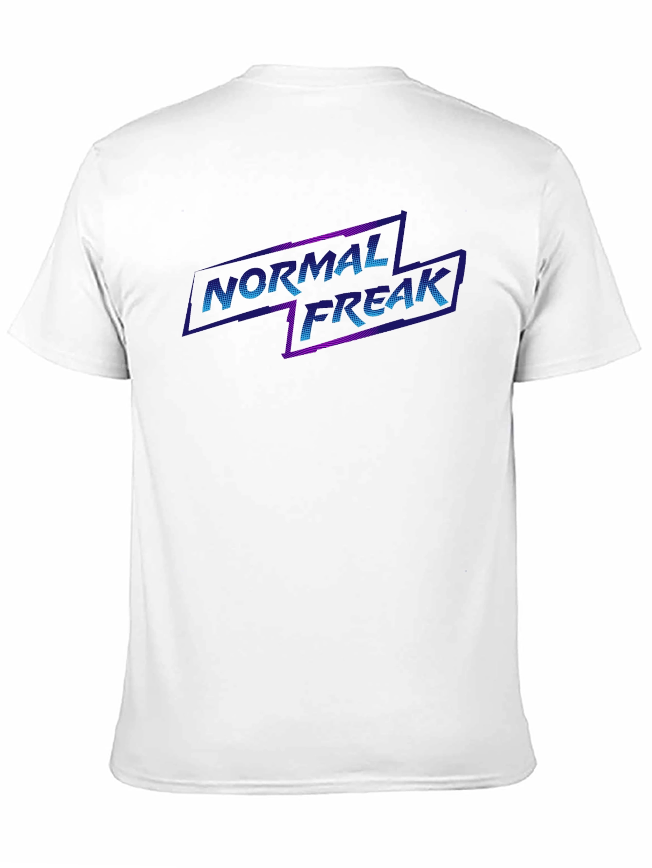 Black Normal Freak Graphic Tee - Black Cotton T-Shirt view 11