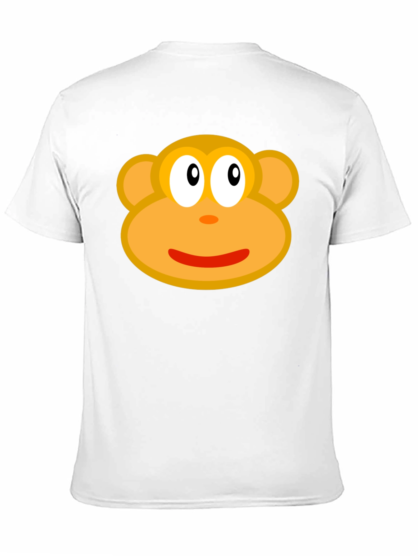 Black Monkey Face Graphic Tee - Black Cotton T-Shirt view 11