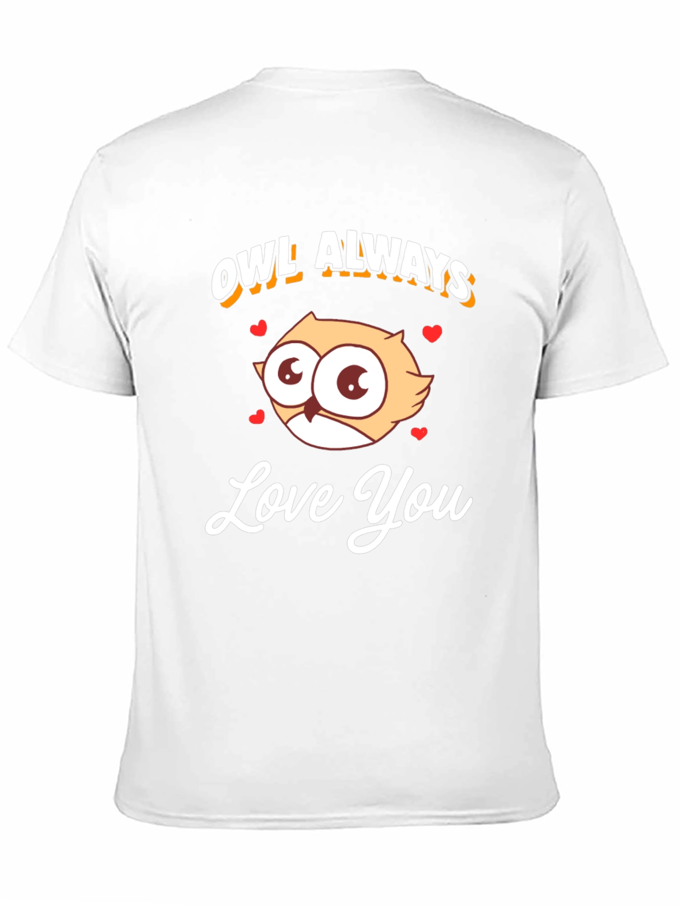 Black Owl Always Love You Graphic T-Shirt view 11